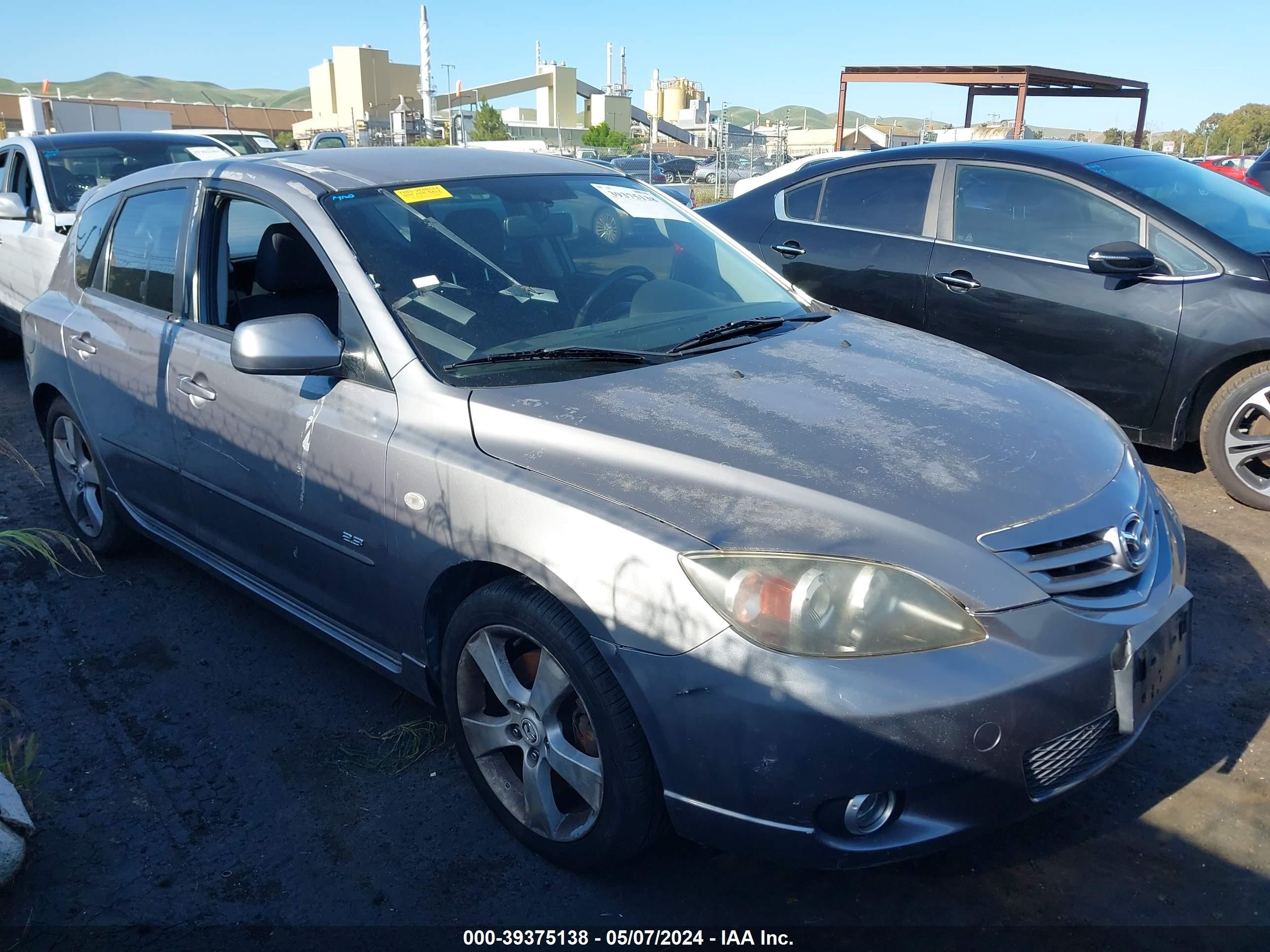 MAZDA 3 2005 jm1bk143x51345695