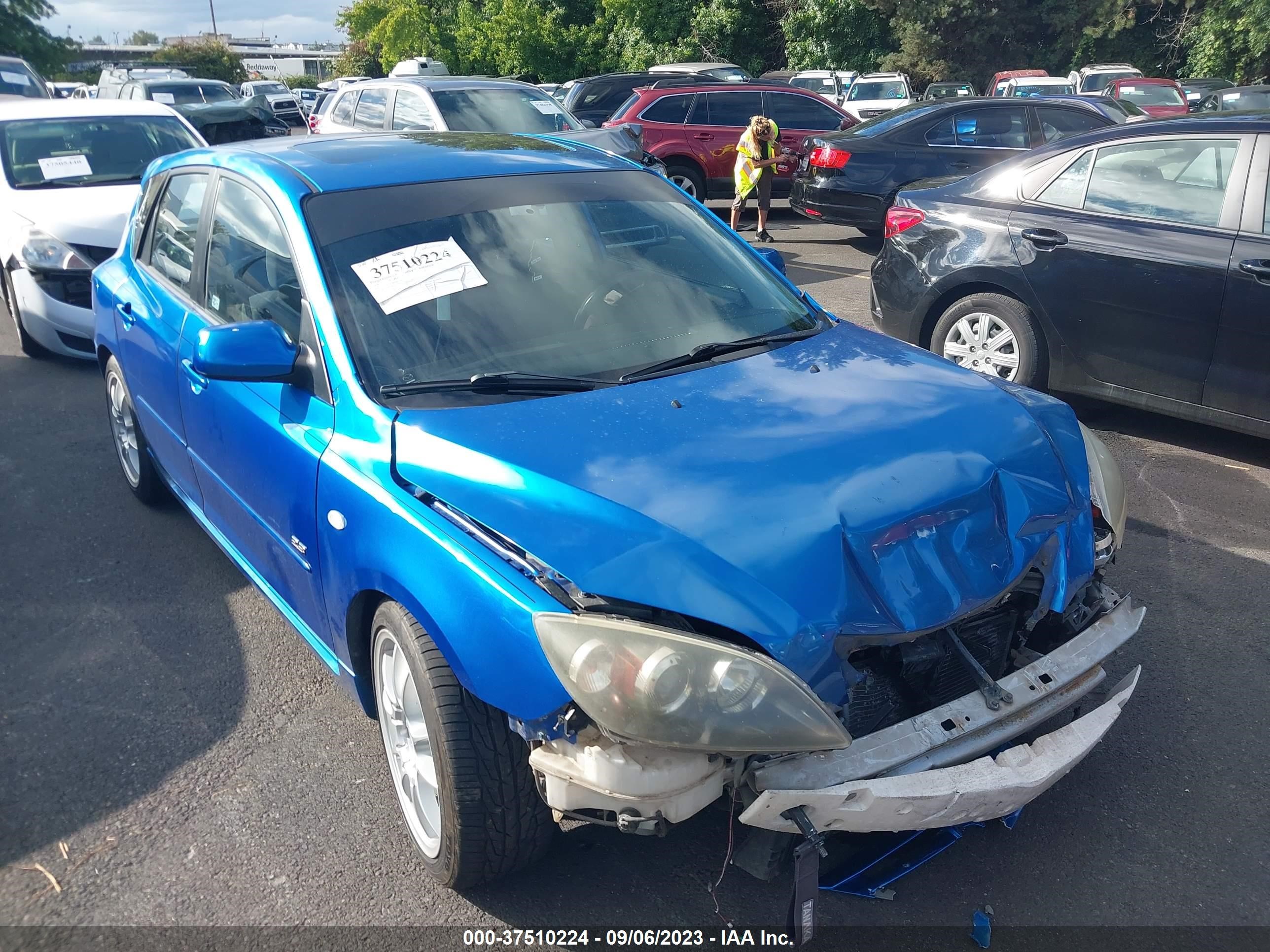 MAZDA 3 2006 jm1bk143x61431526