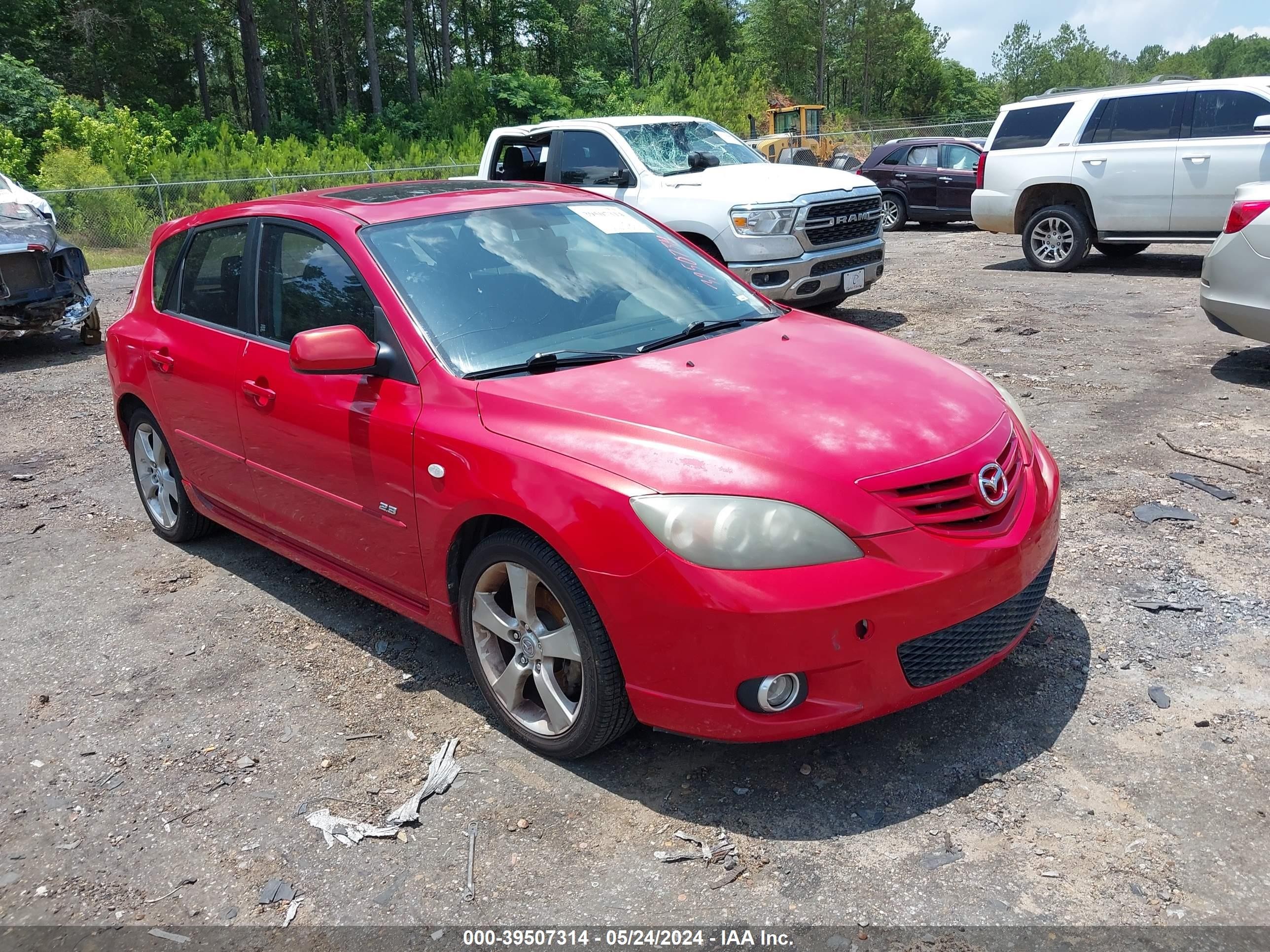 MAZDA 3 2006 jm1bk143x61501848