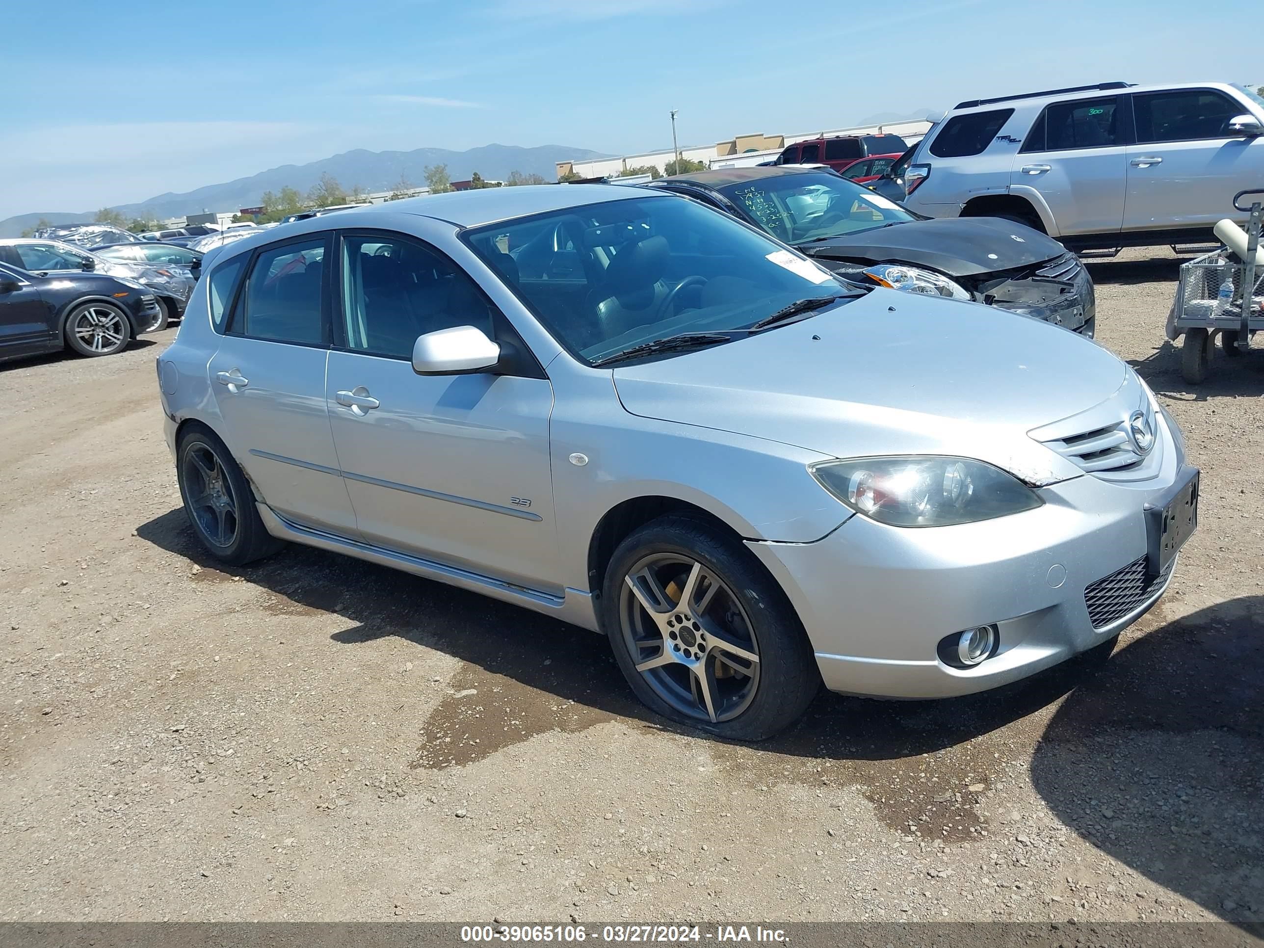 MAZDA 3 2006 jm1bk143x61535806