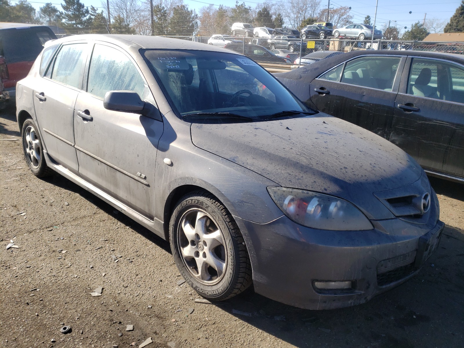 MAZDA 3 HATCHBAC 2007 jm1bk143x71692463