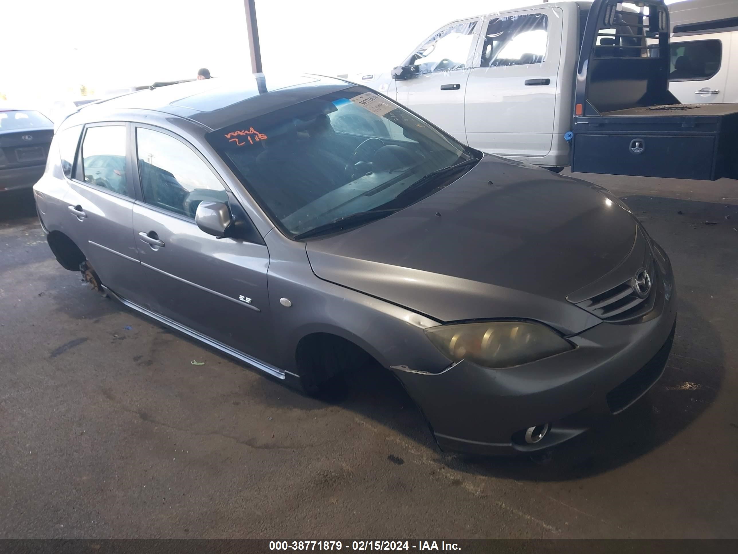 MAZDA 3 2006 jm1bk144861474187