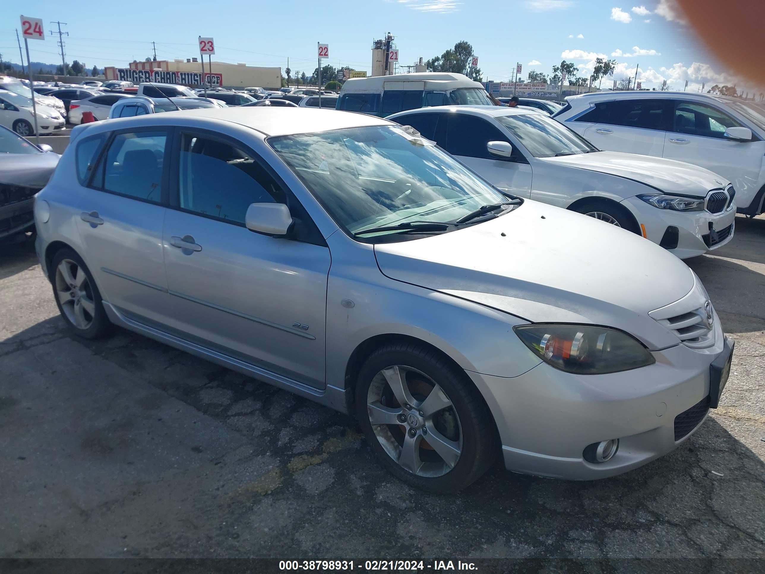 MAZDA 3 2006 jm1bk144x61421703