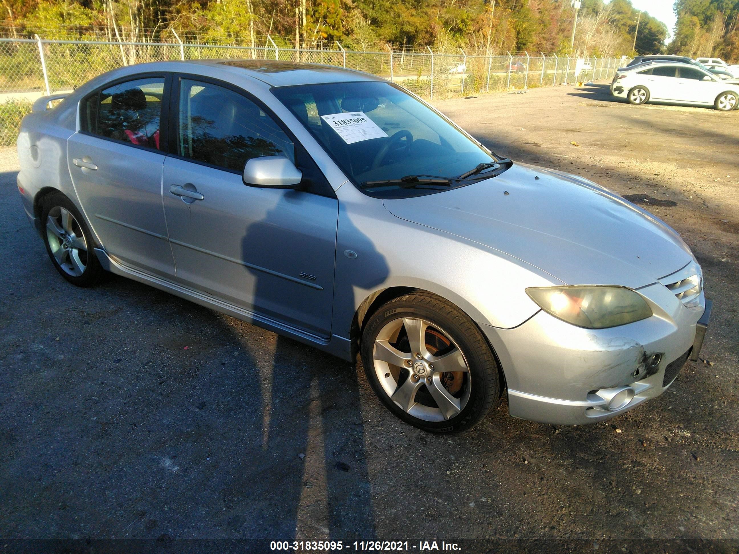 MAZDA 3 2006 jm1bk323061416709