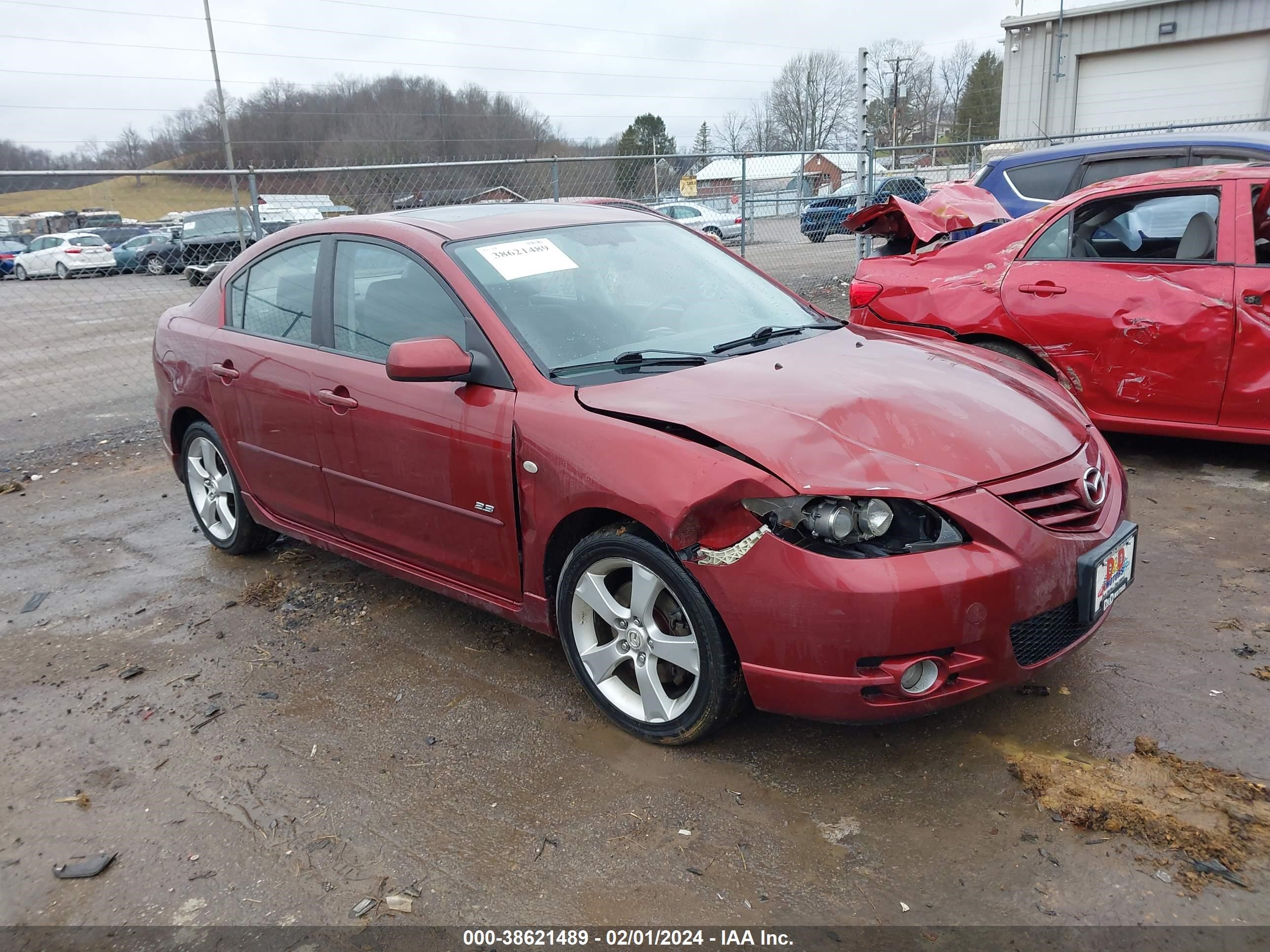 MAZDA 3 2006 jm1bk323161449573