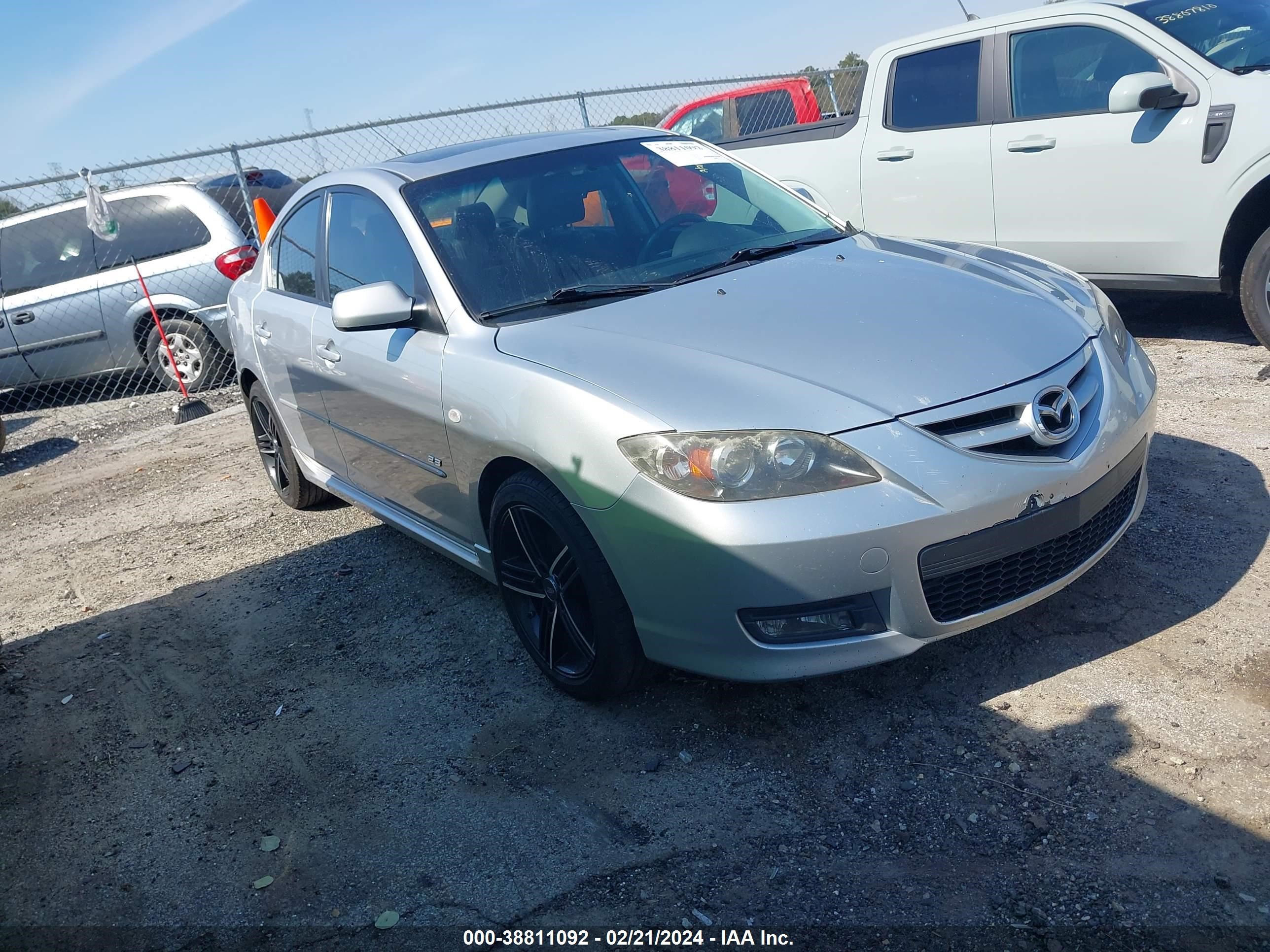 MAZDA 3 2007 jm1bk323171647233