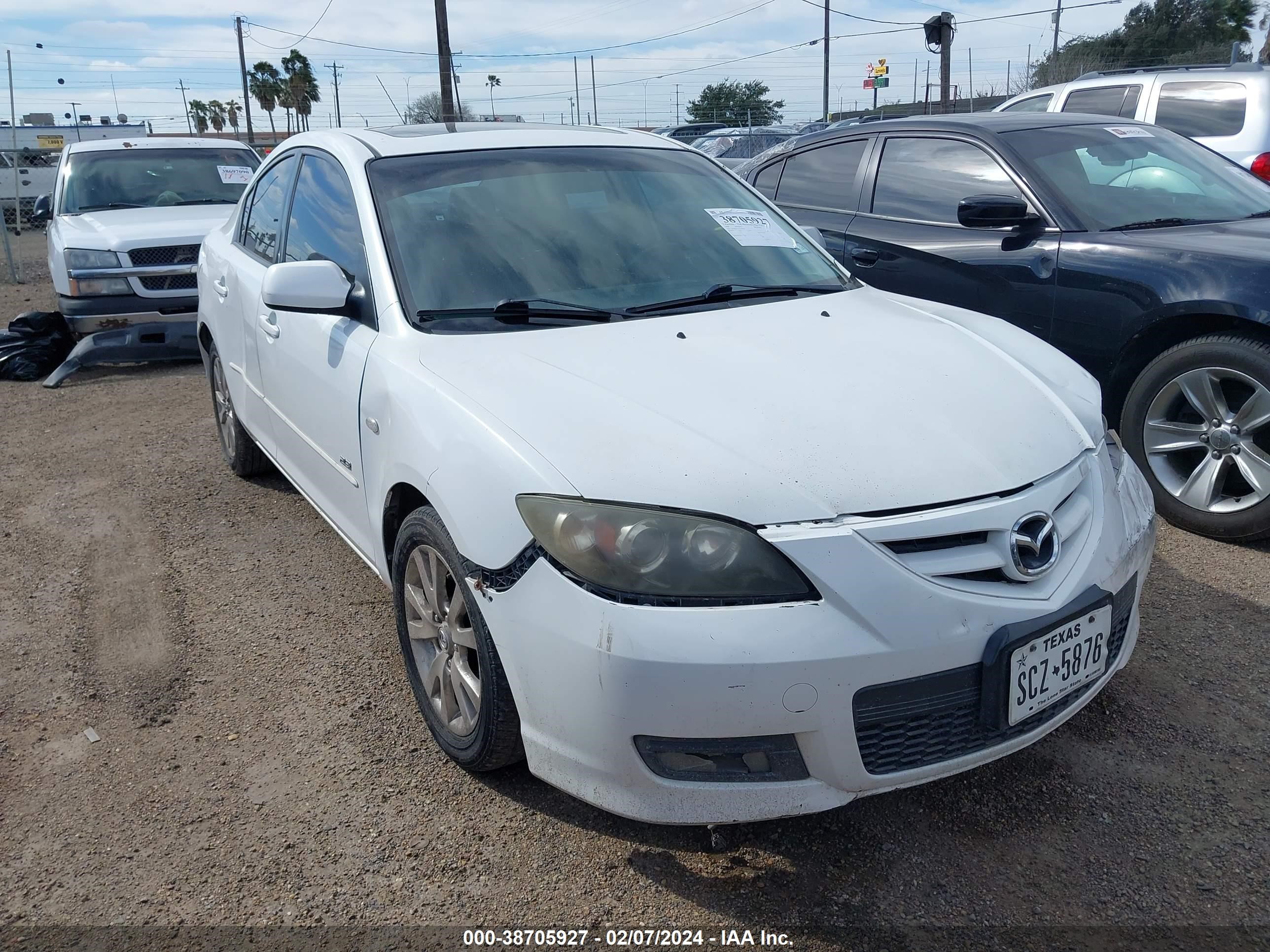 MAZDA 3 2008 jm1bk323381138858