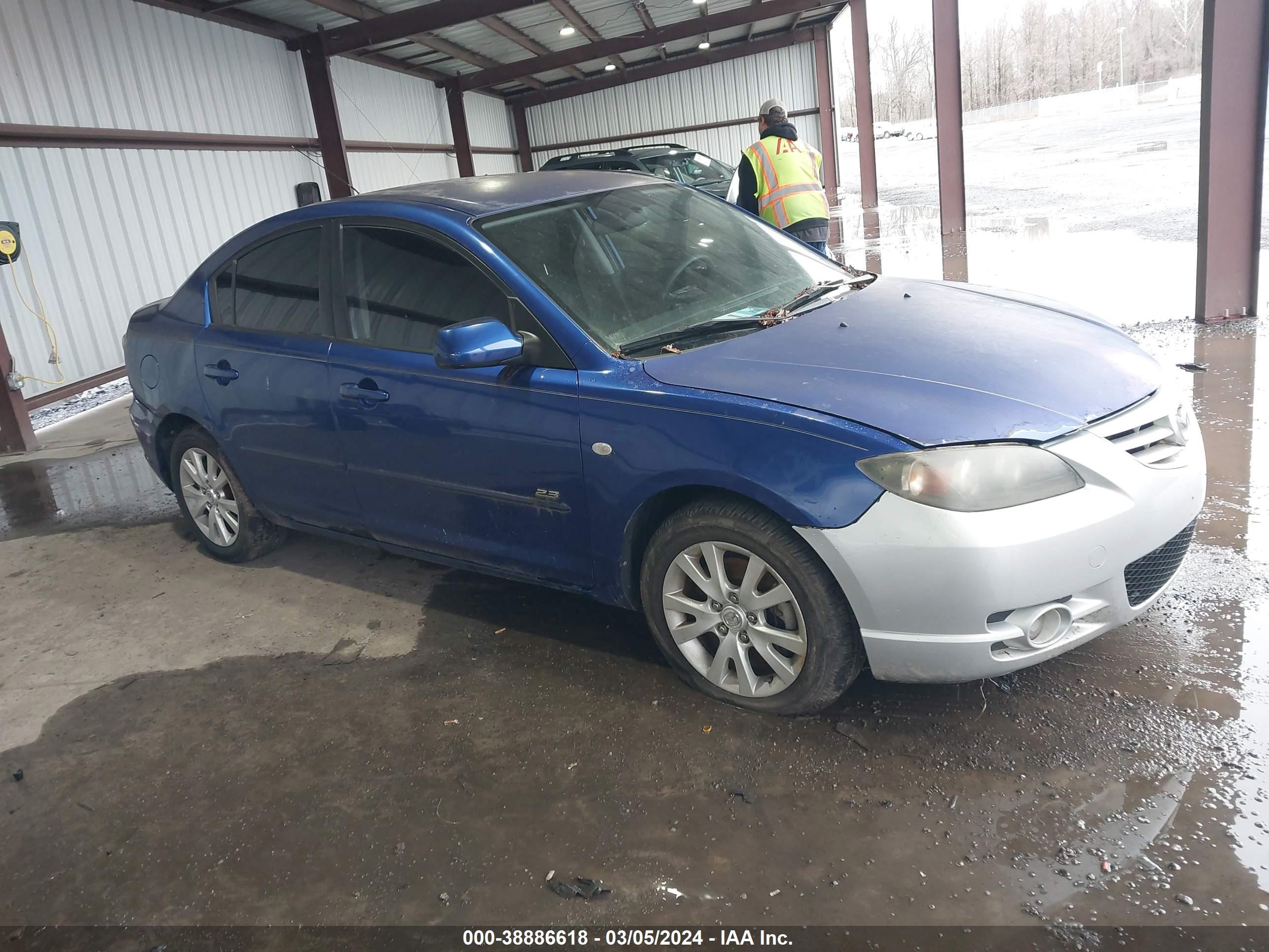 MAZDA 3 2008 jm1bk323381803886