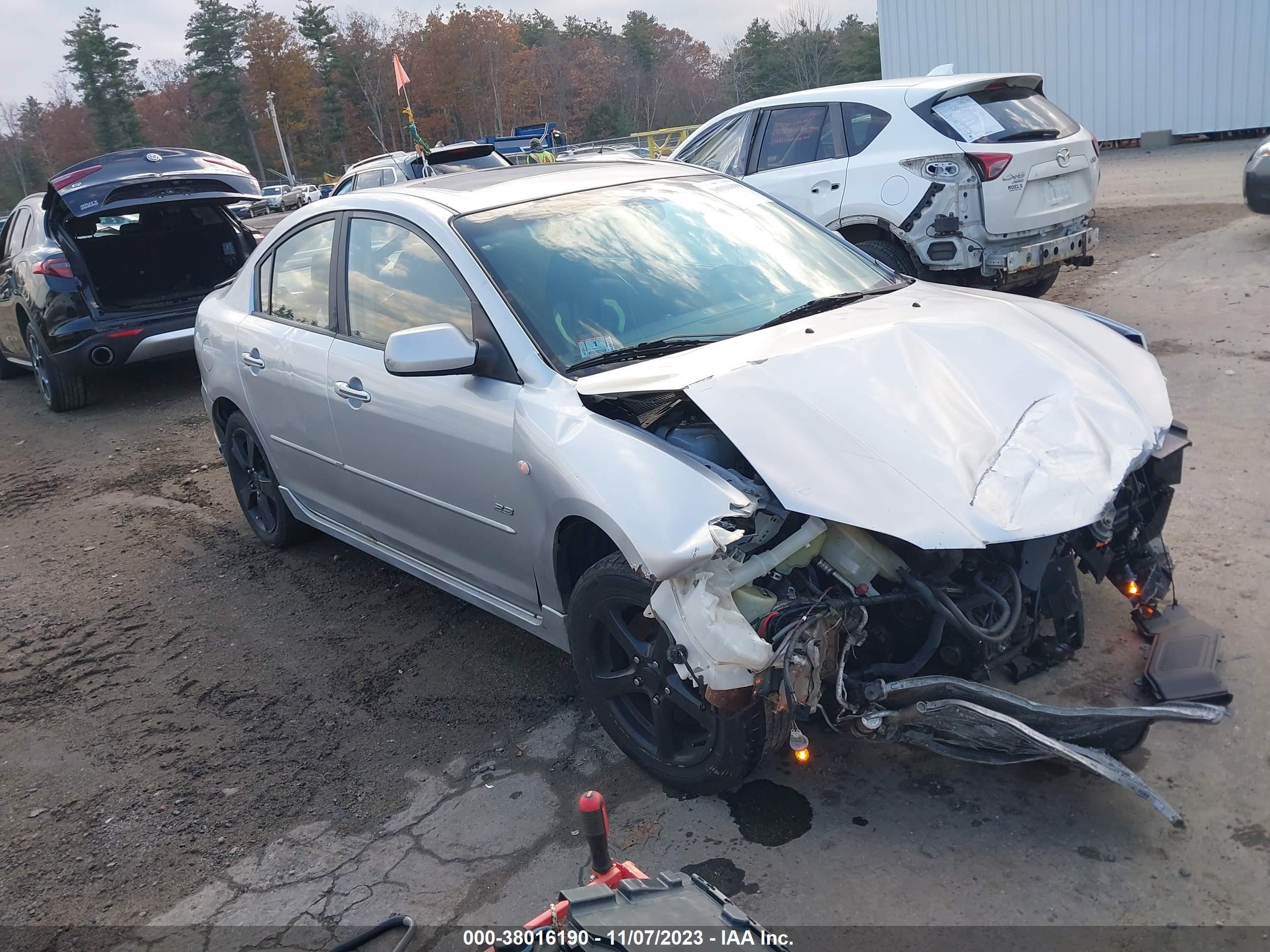 MAZDA 3 2004 jm1bk323441211827