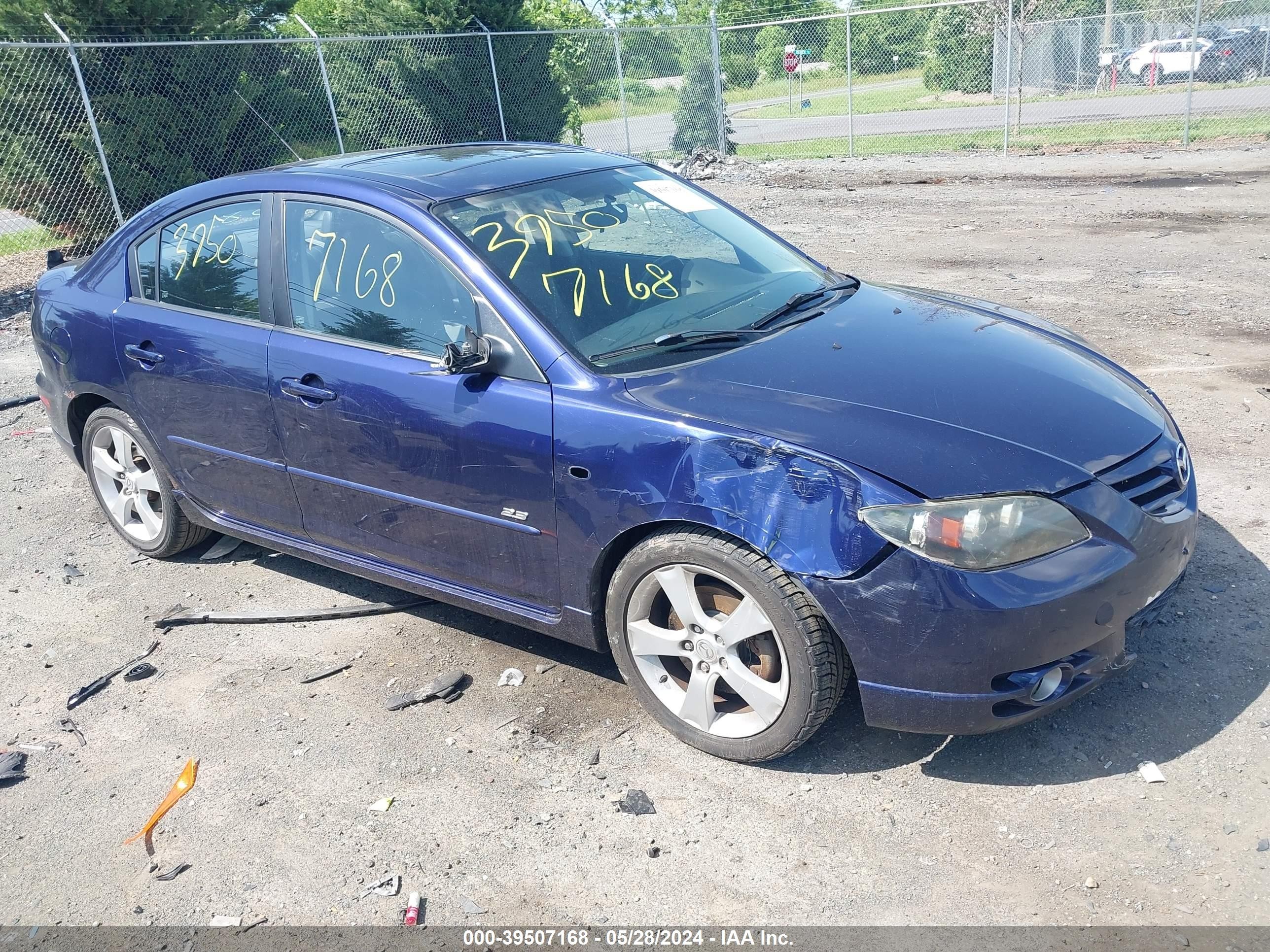 MAZDA 3 2005 jm1bk323451220108