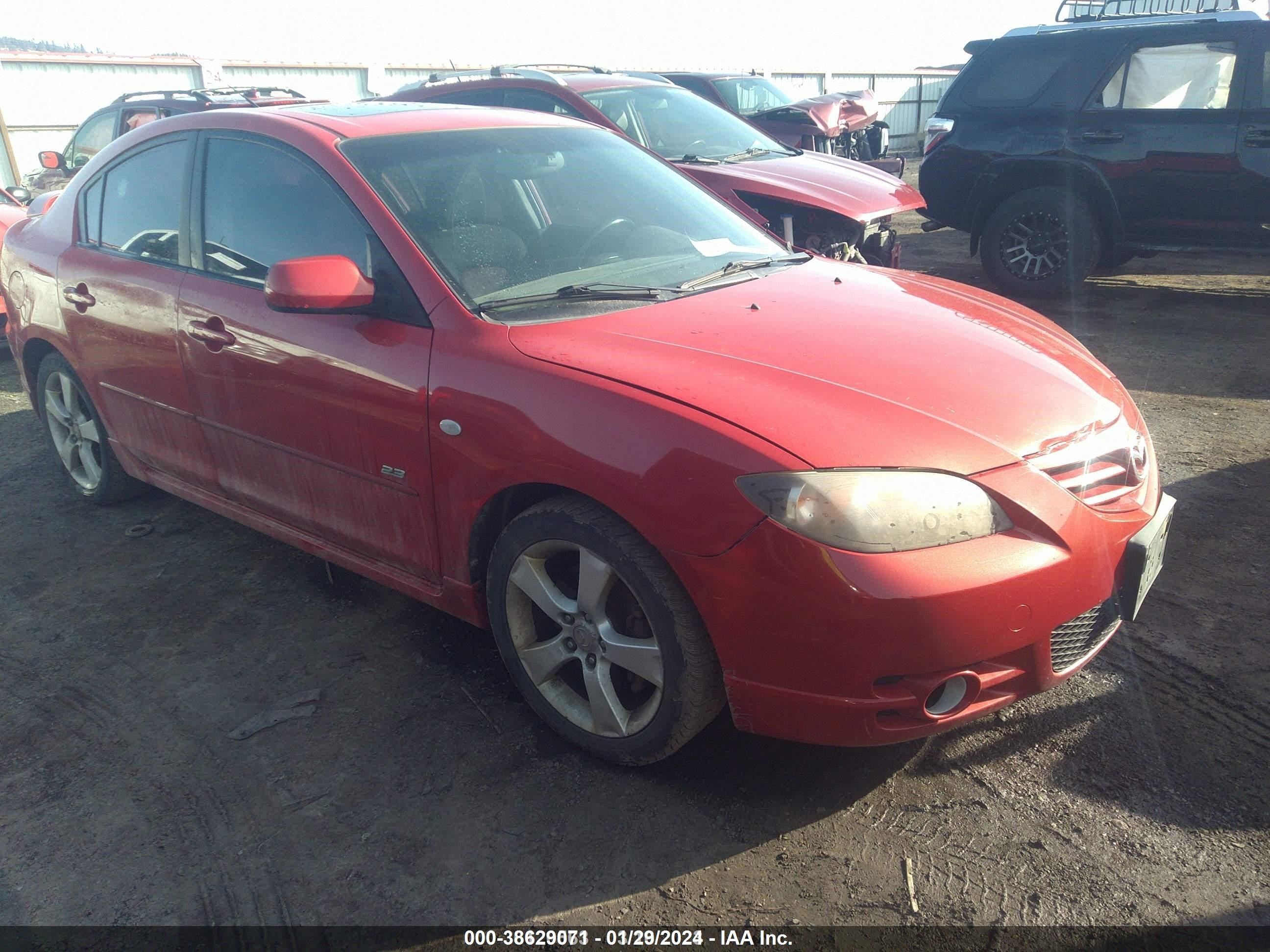 MAZDA 3 2005 jm1bk323451233201