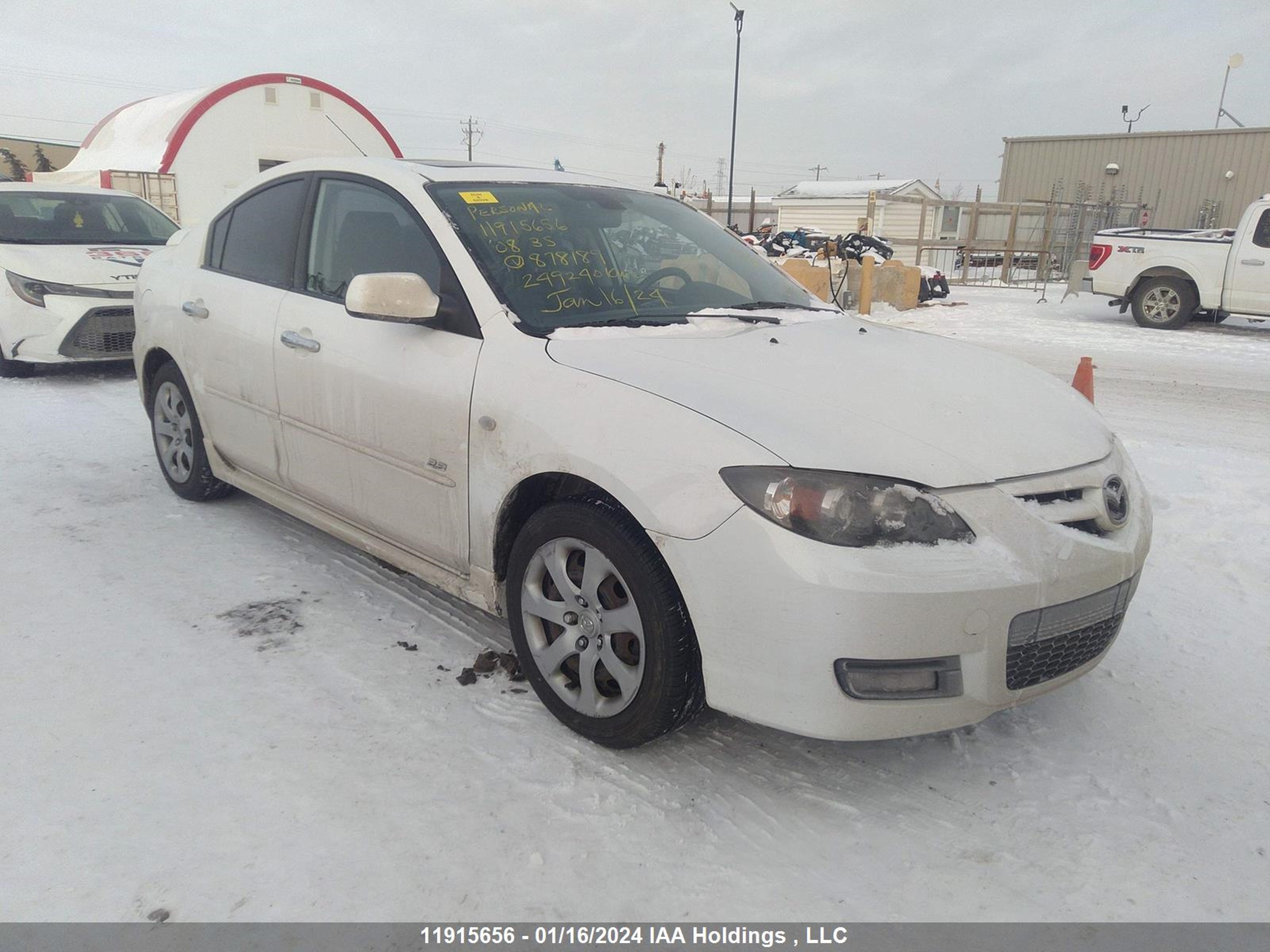 MAZDA 3 2008 jm1bk323481878189