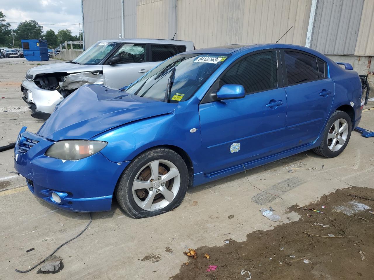 MAZDA 3 2004 jm1bk323541124390