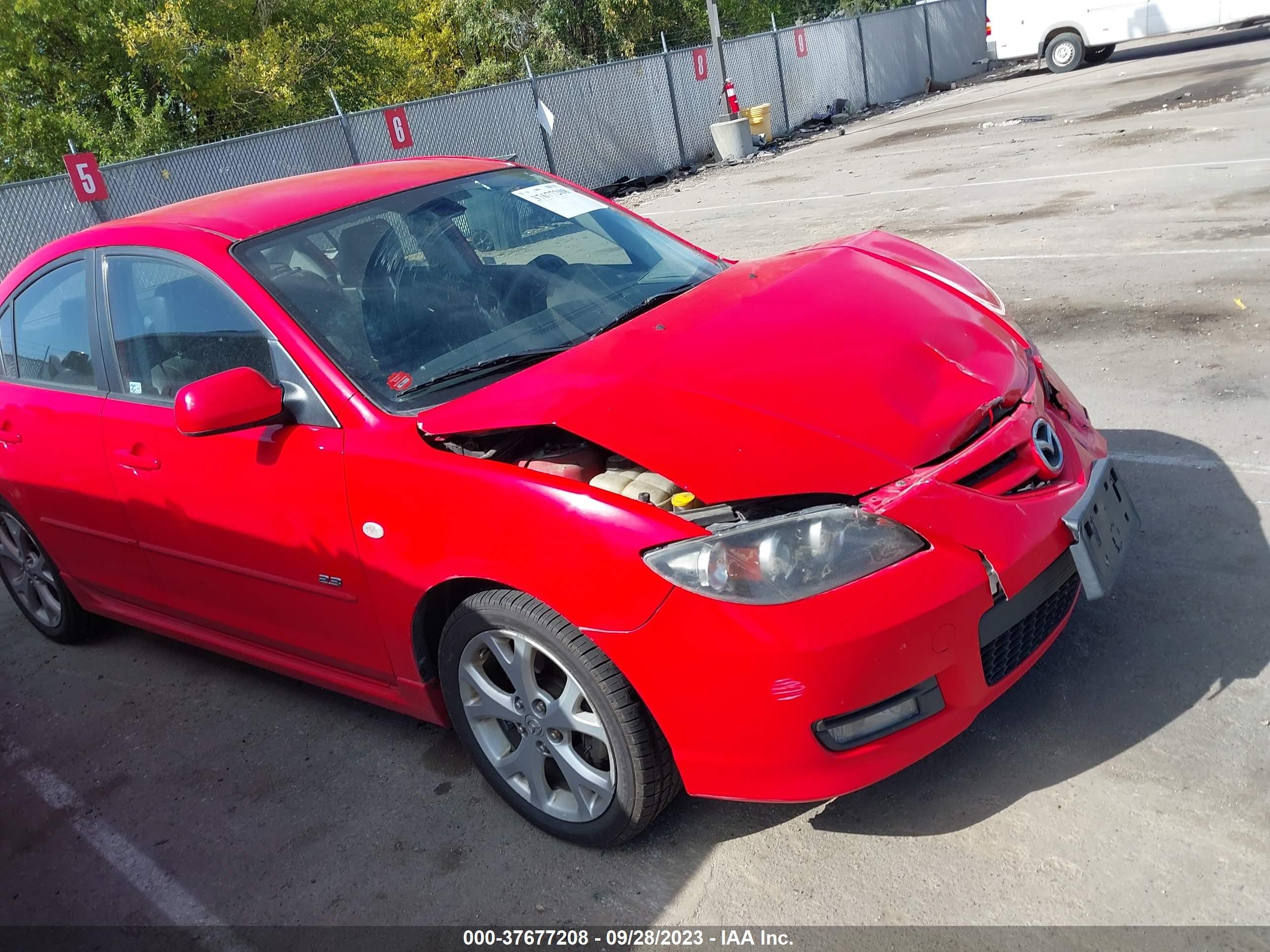 MAZDA 3 2007 jm1bk323571627521