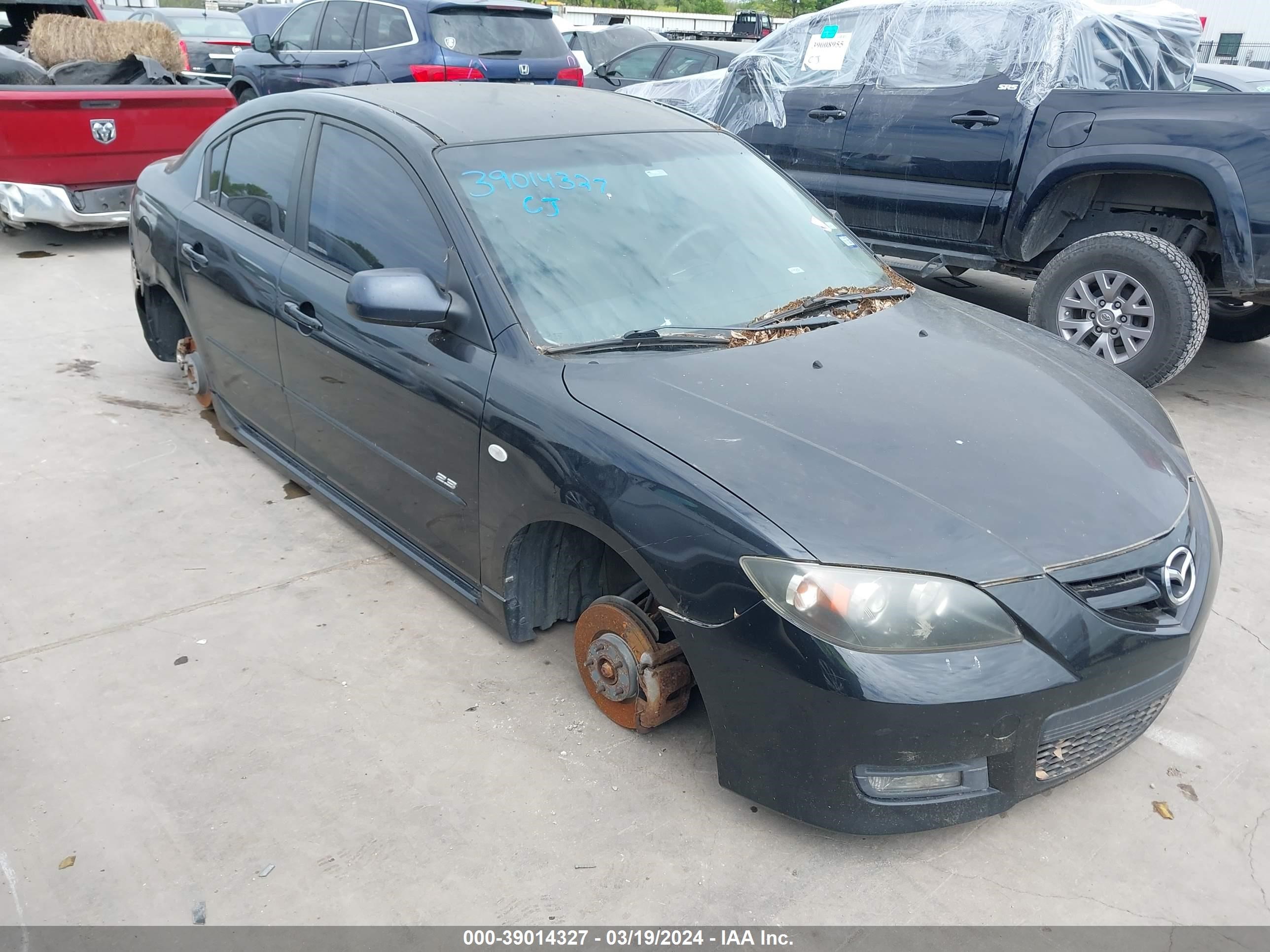 MAZDA 3 2008 jm1bk323581840325