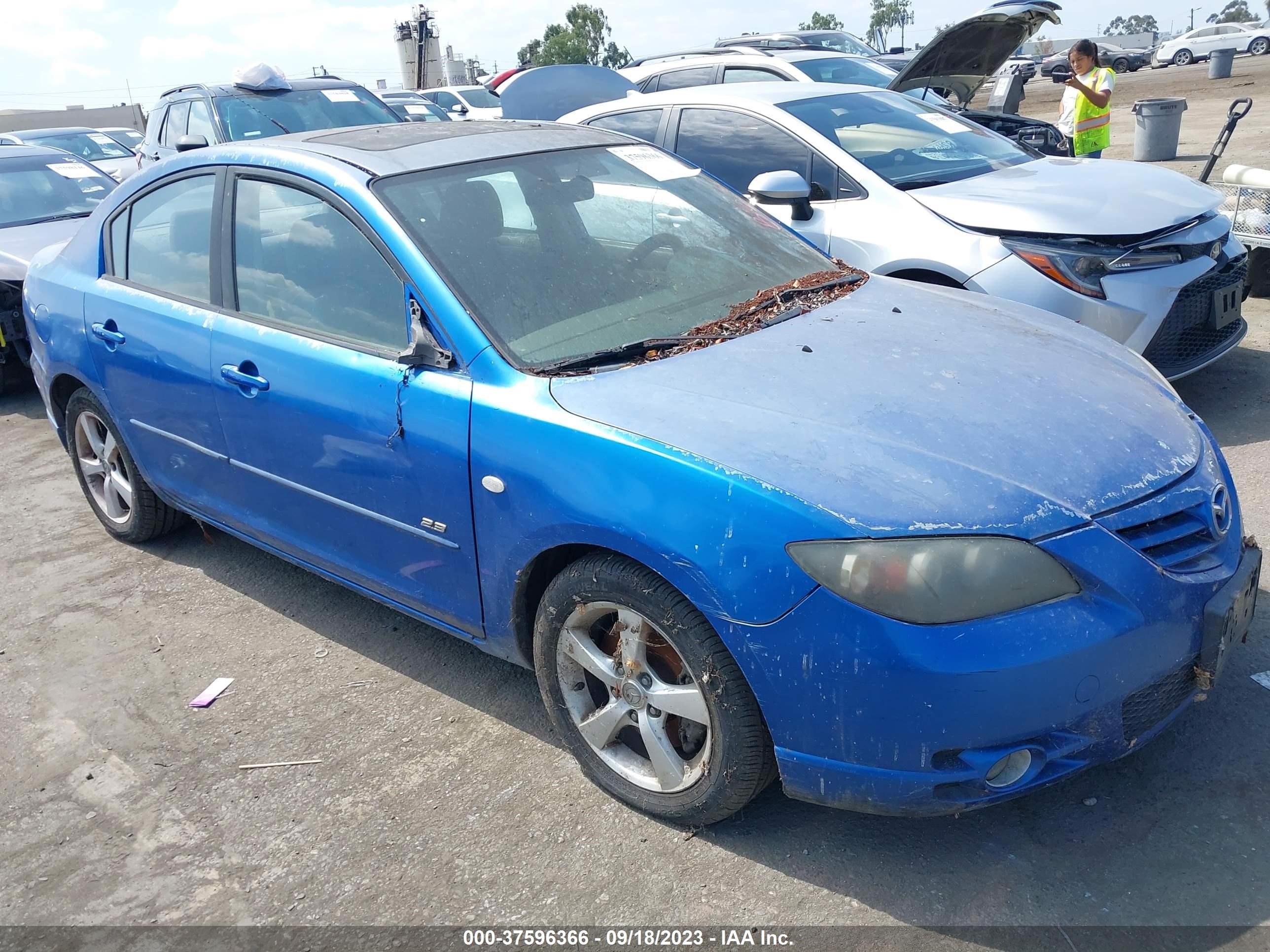 MAZDA 3 2005 jm1bk323651252963