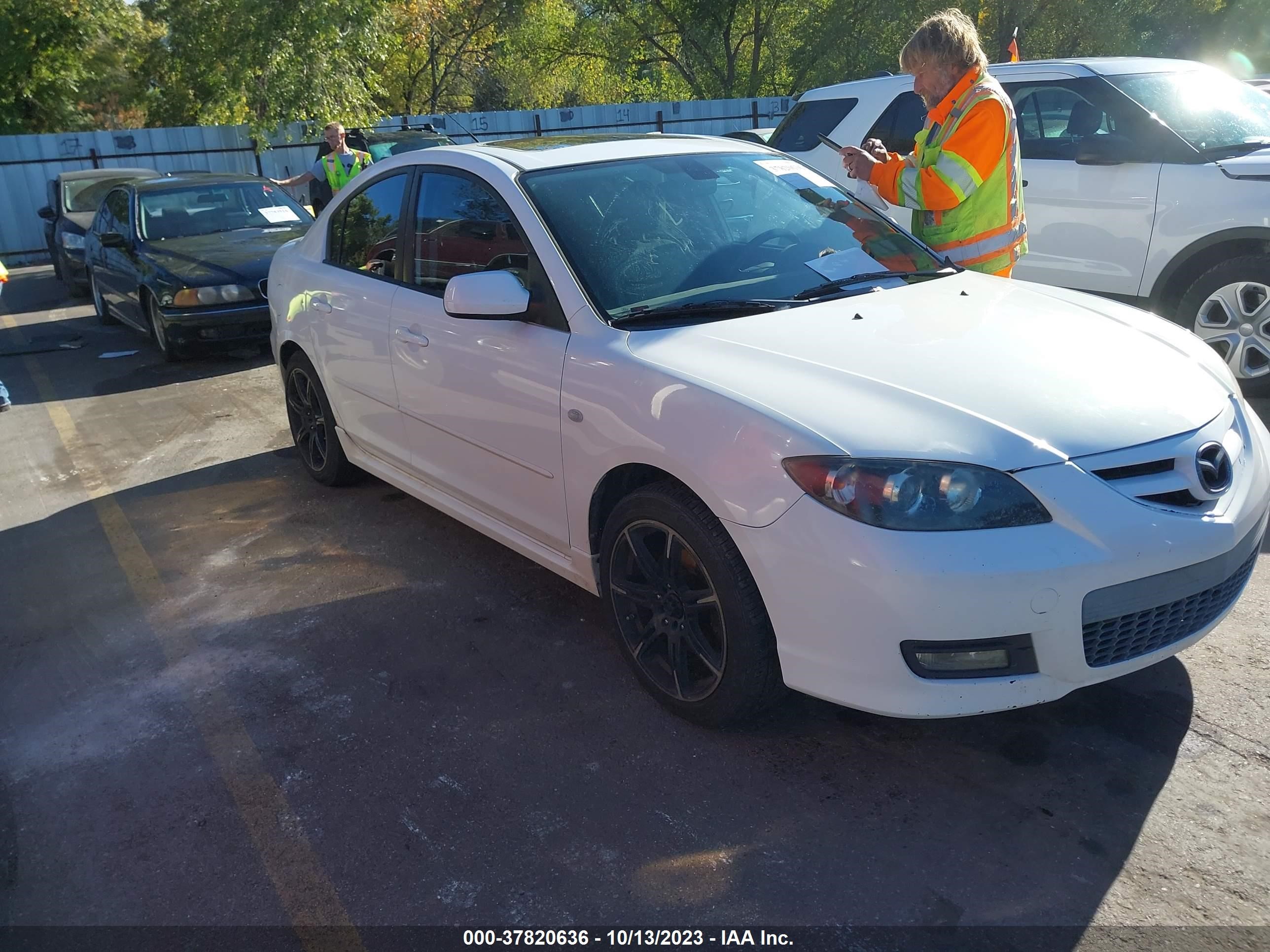 MAZDA 3 2007 jm1bk323671609805