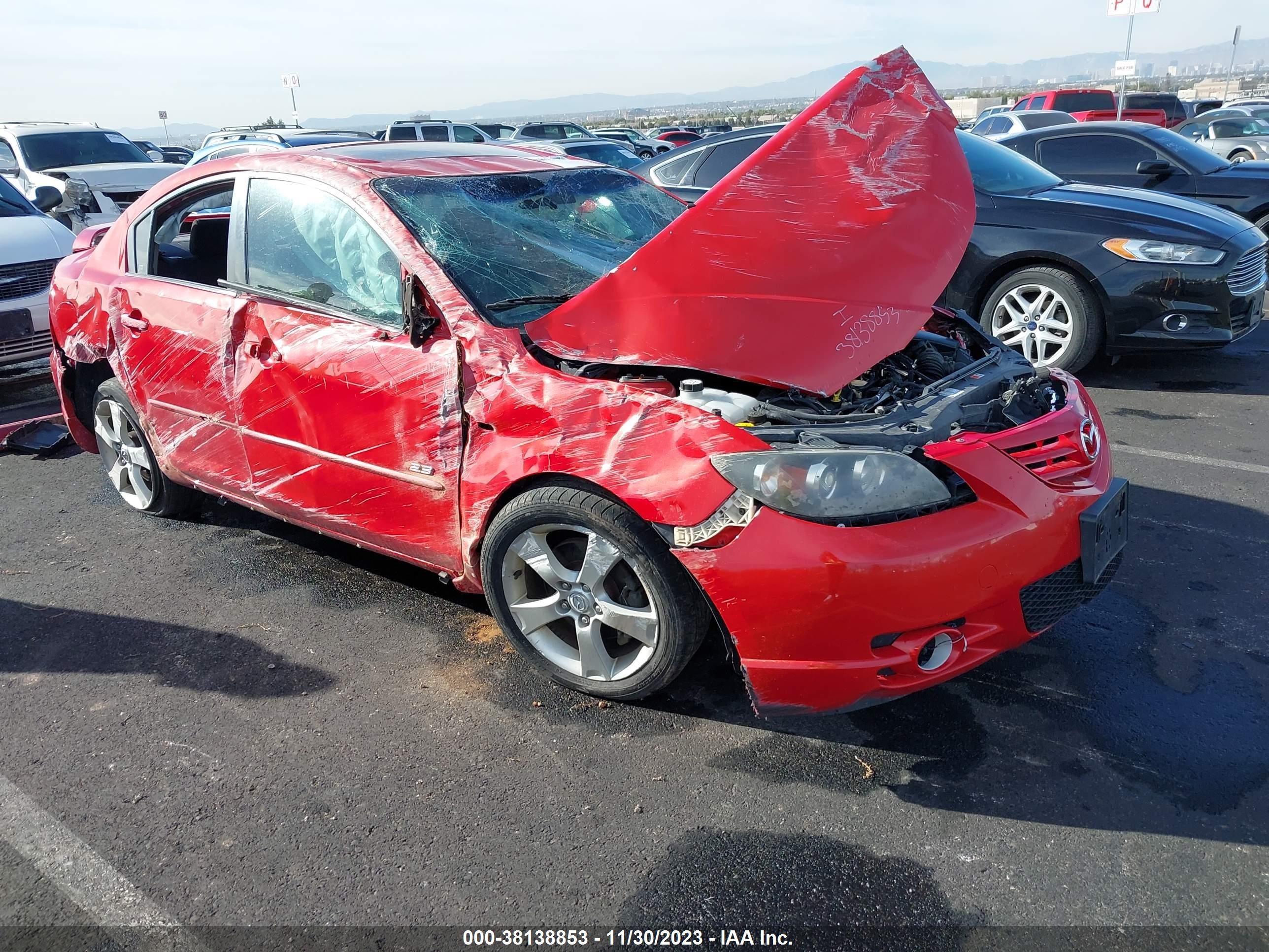 MAZDA 3 2006 jm1bk323761482514