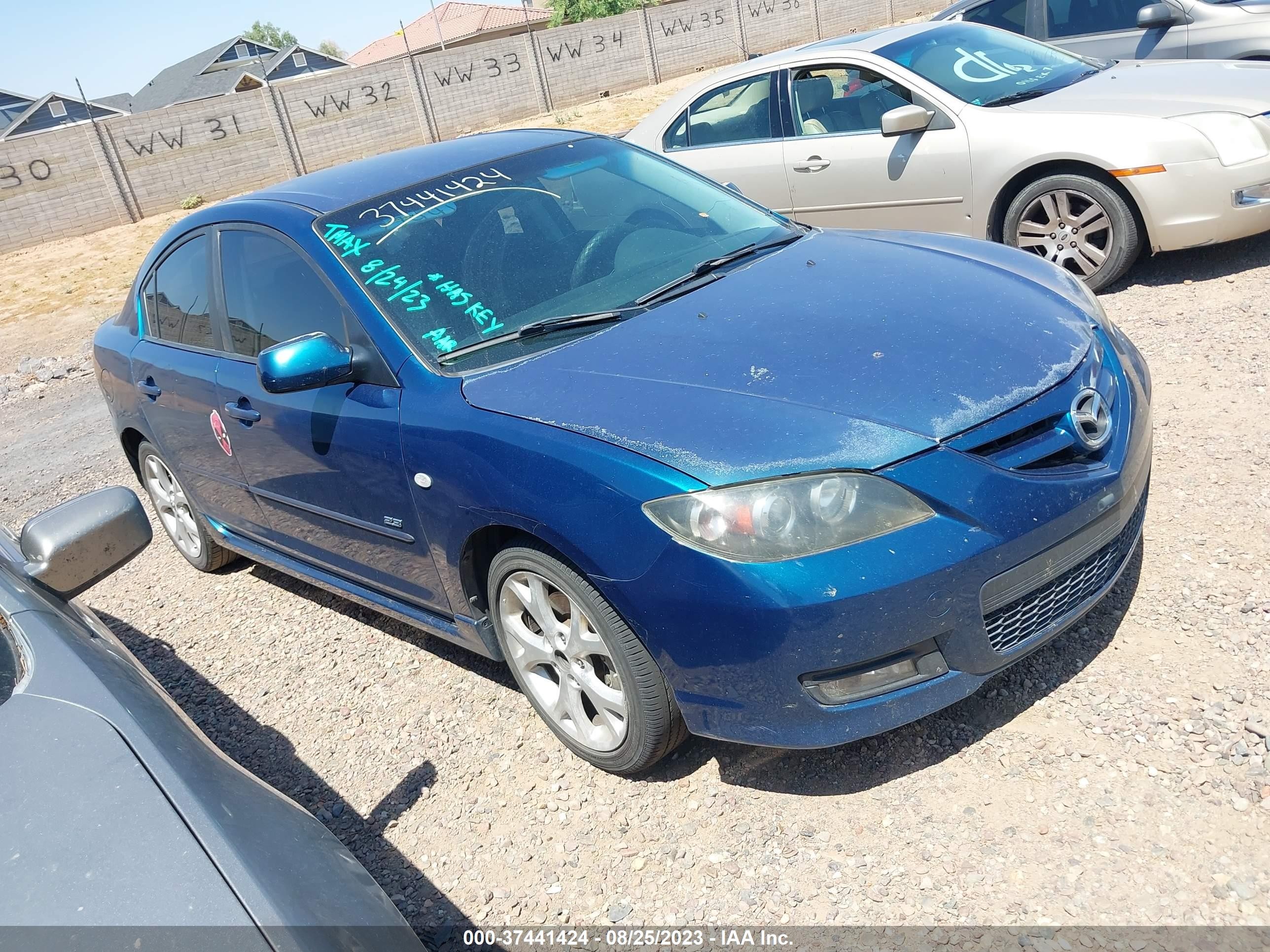 MAZDA 3 2007 jm1bk323771711341