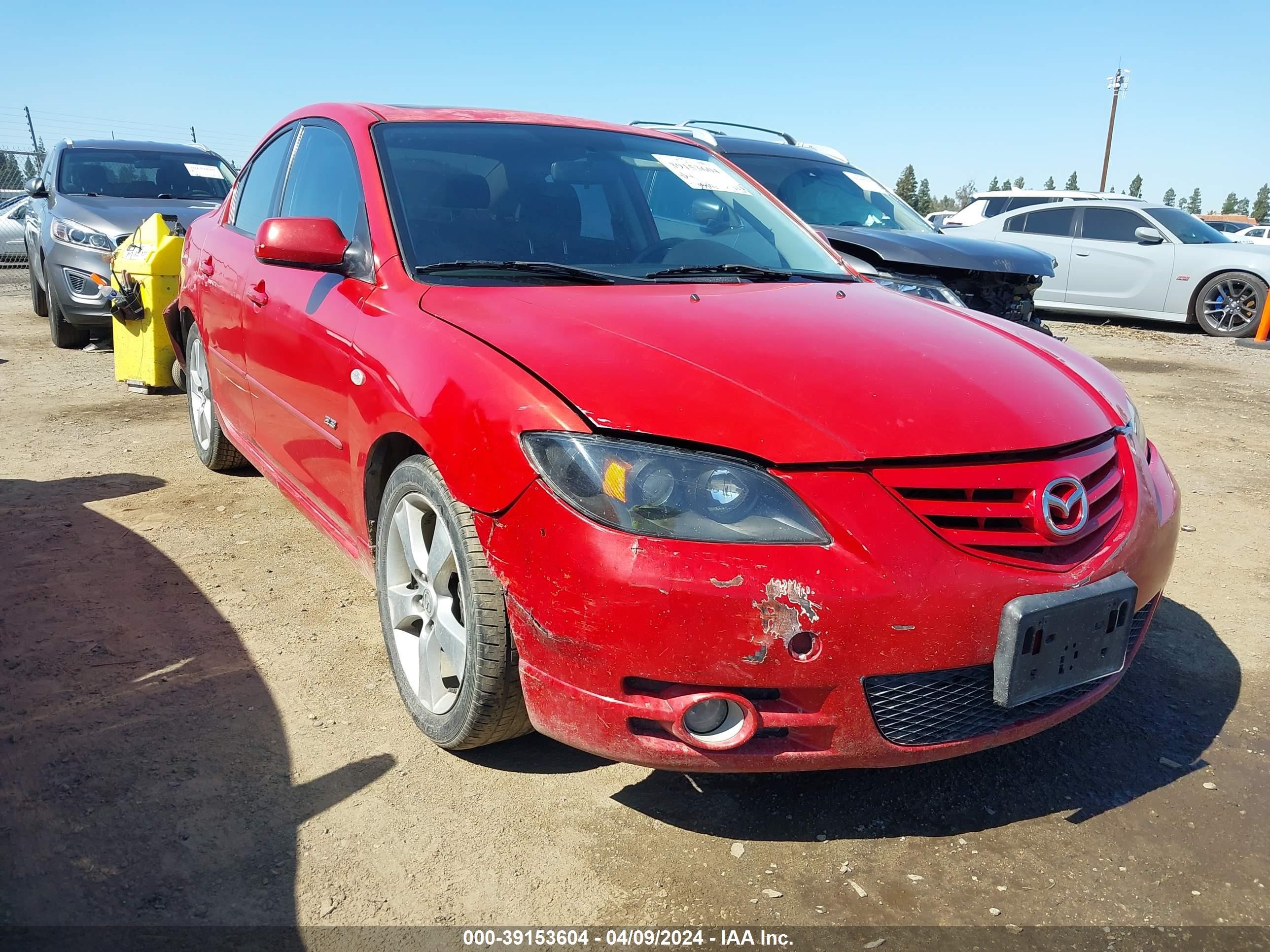 MAZDA 3 2004 jm1bk323841170862