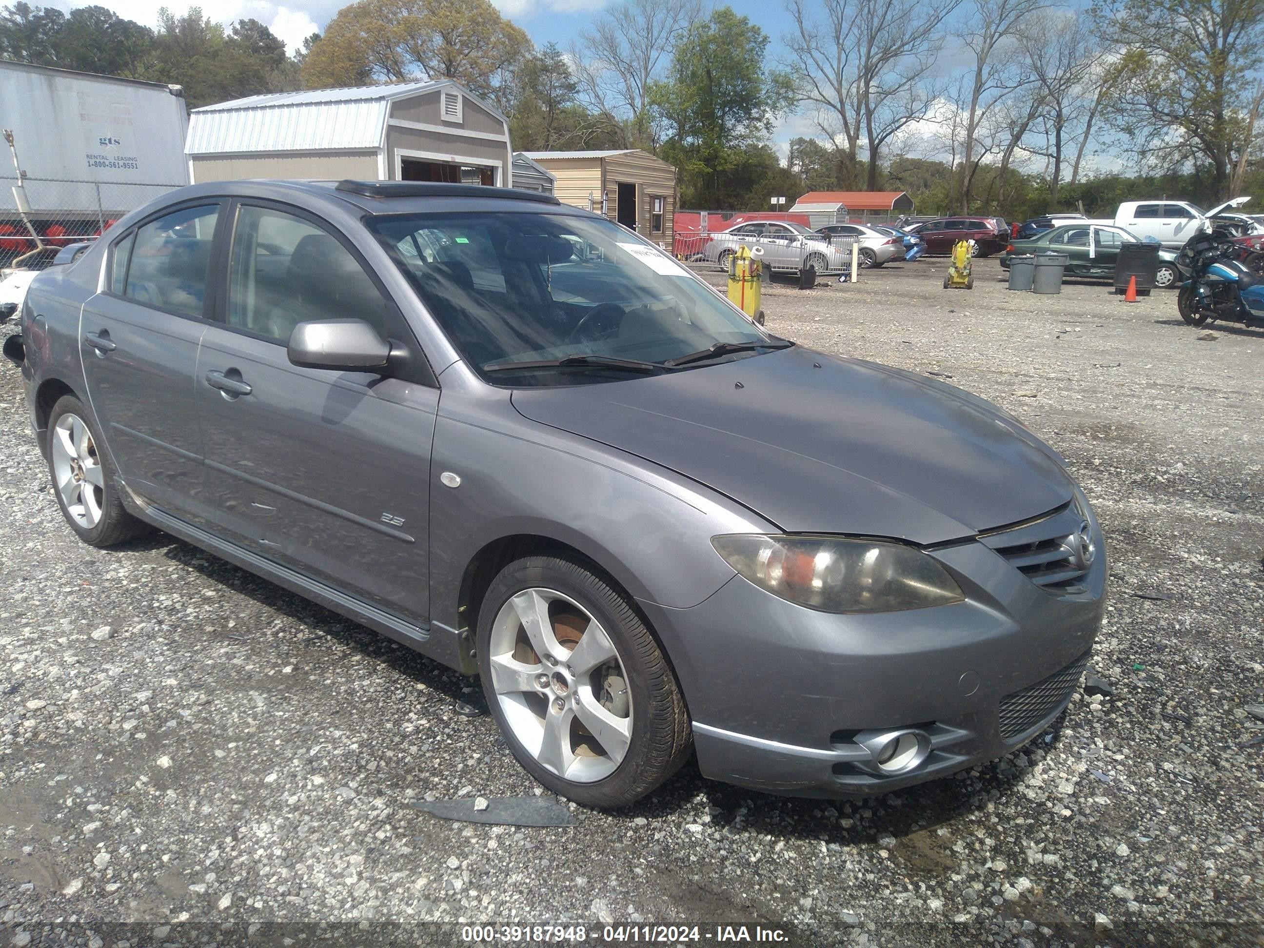 MAZDA 3 2005 jm1bk323851234321