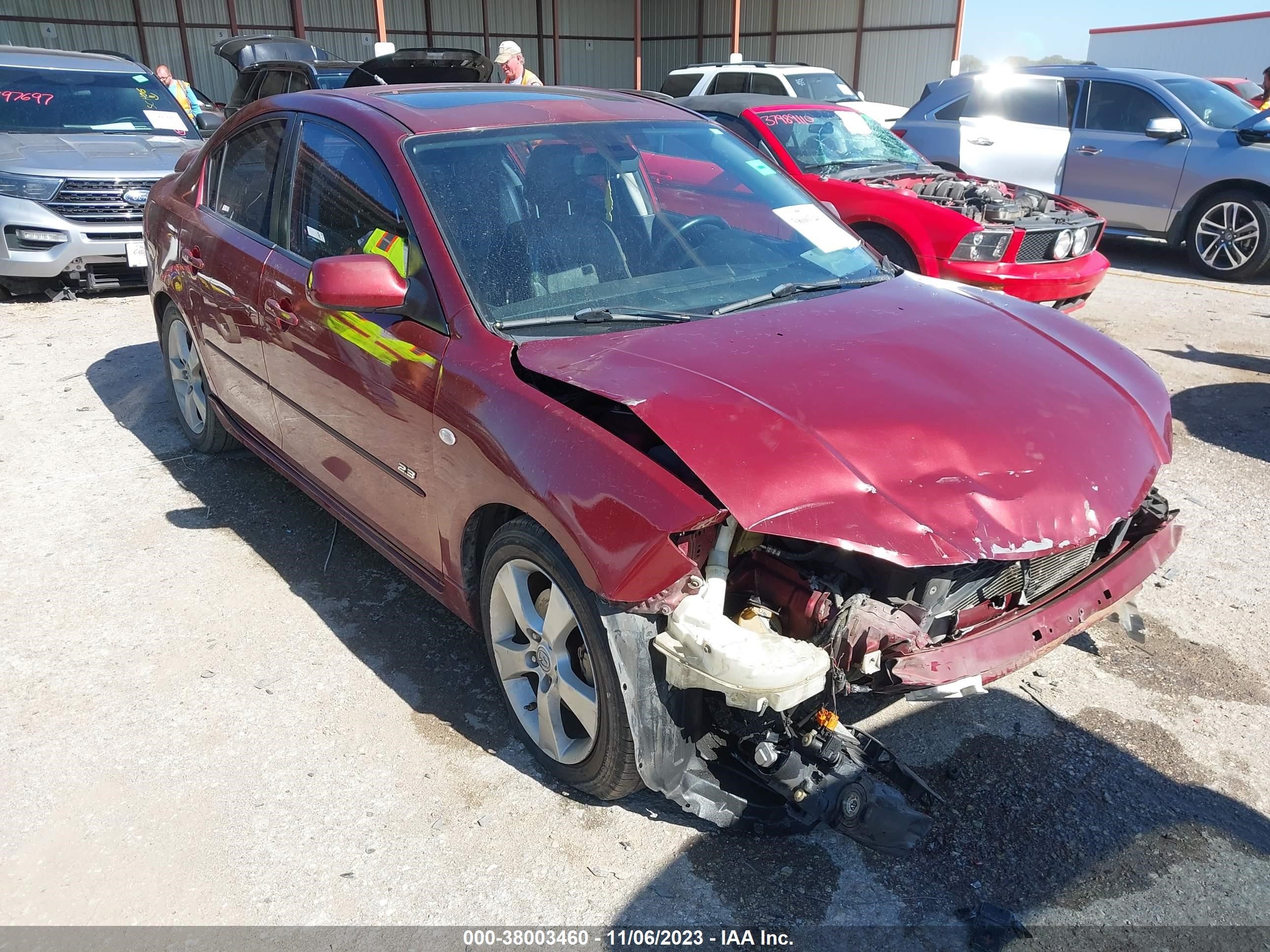 MAZDA 3 2006 jm1bk323861513253