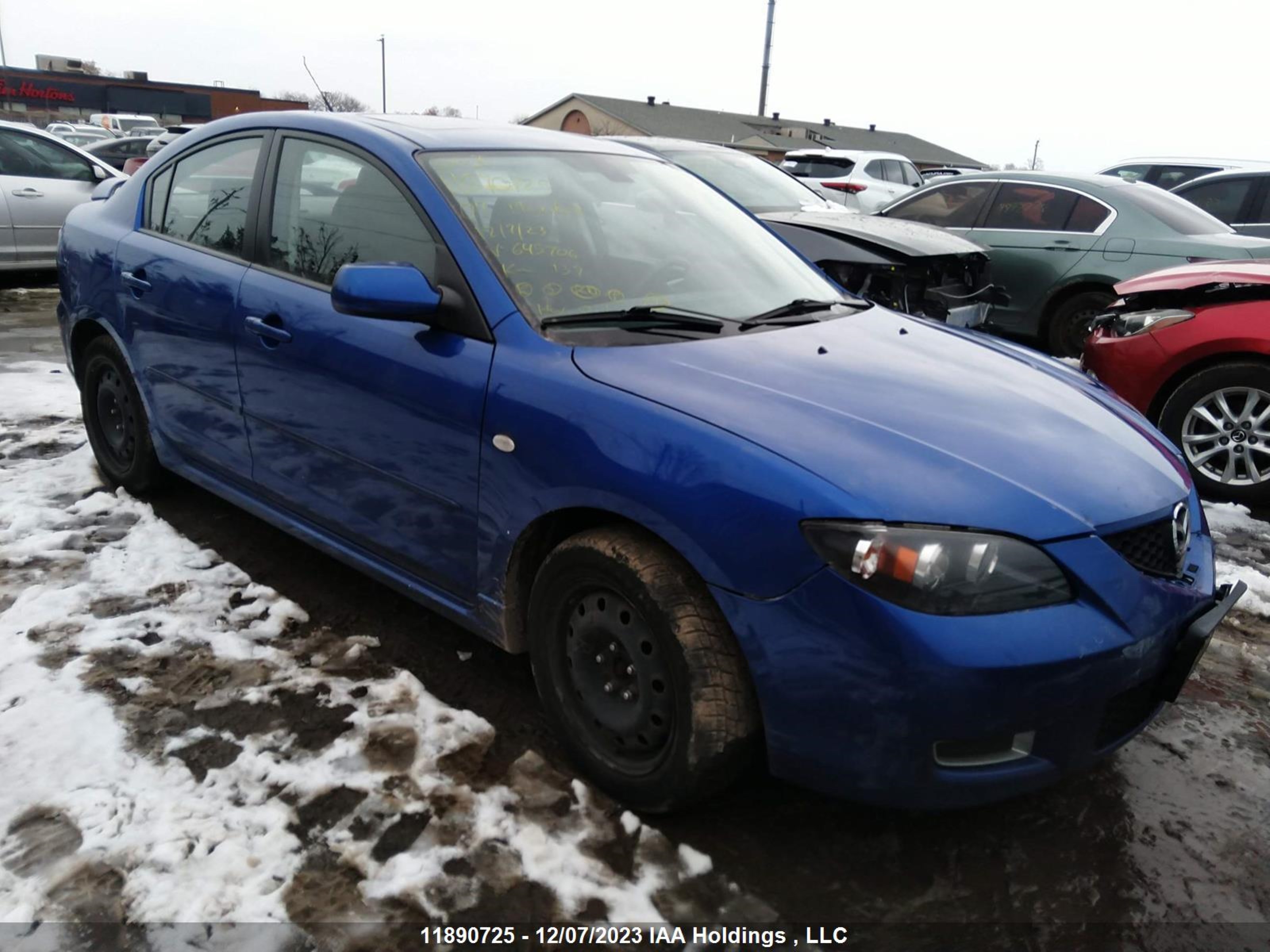 MAZDA 3 2007 jm1bk323871645706