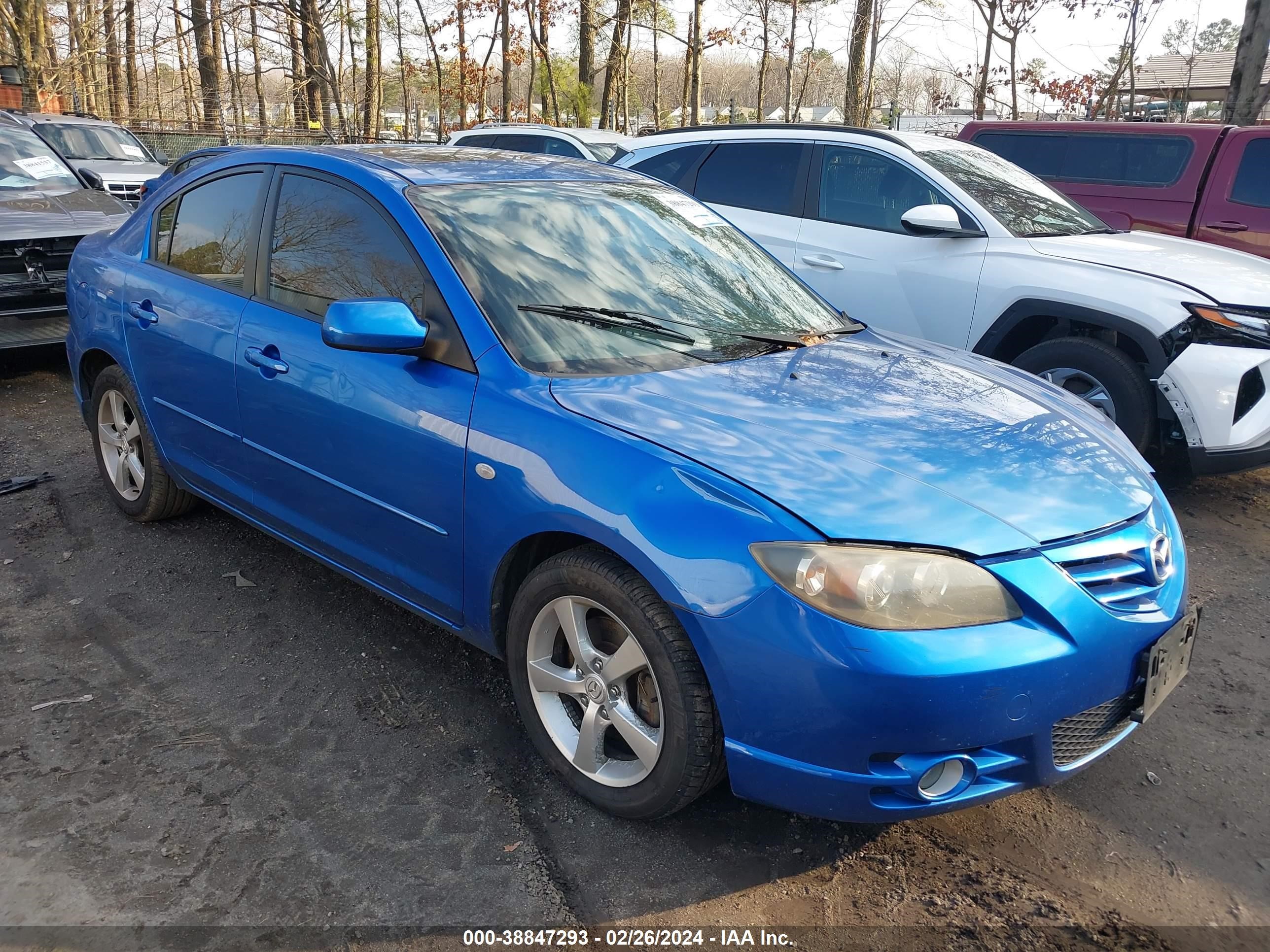 MAZDA 3 2004 jm1bk323x41103468