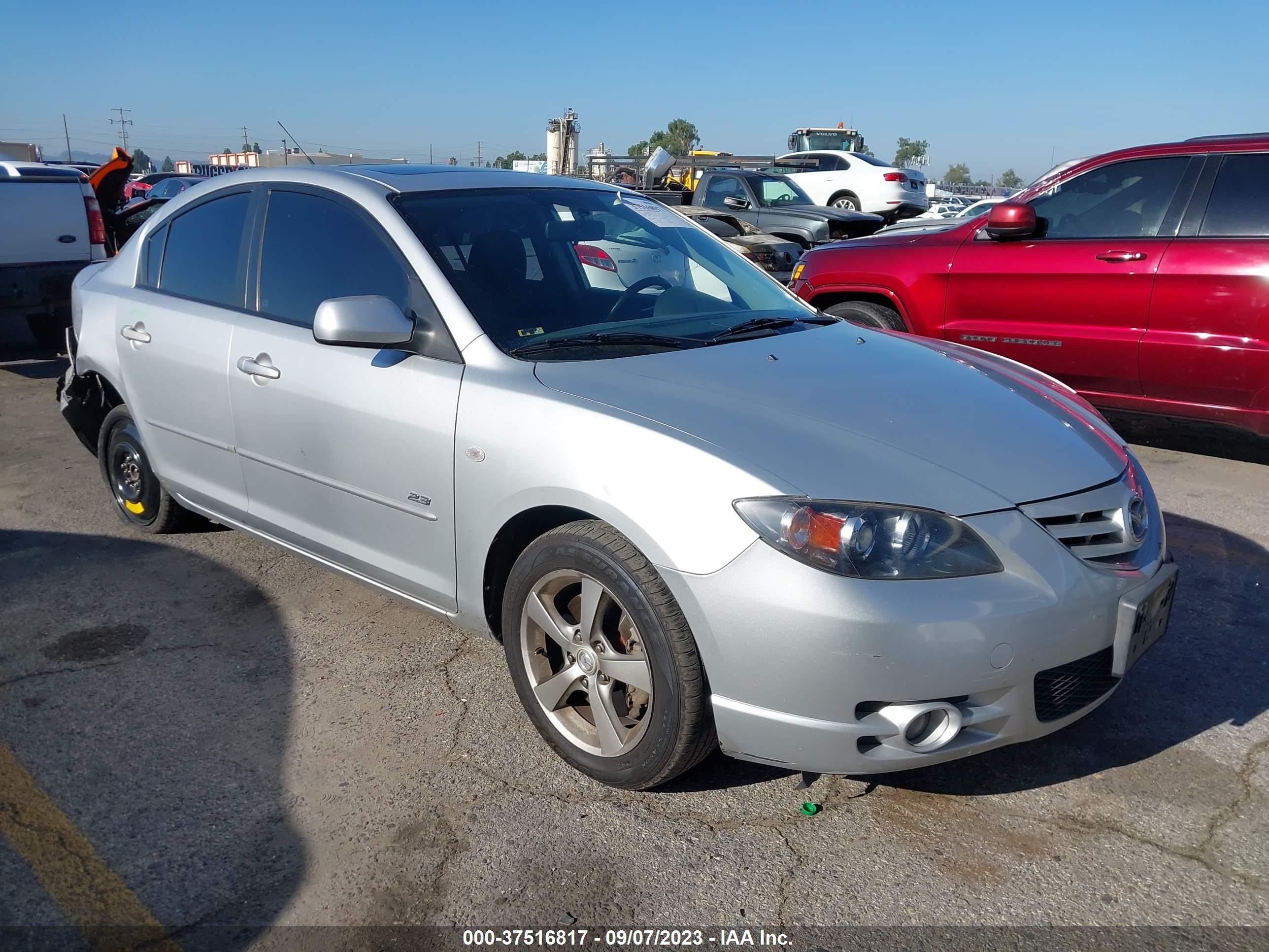 MAZDA 3 2004 jm1bk323x41217695