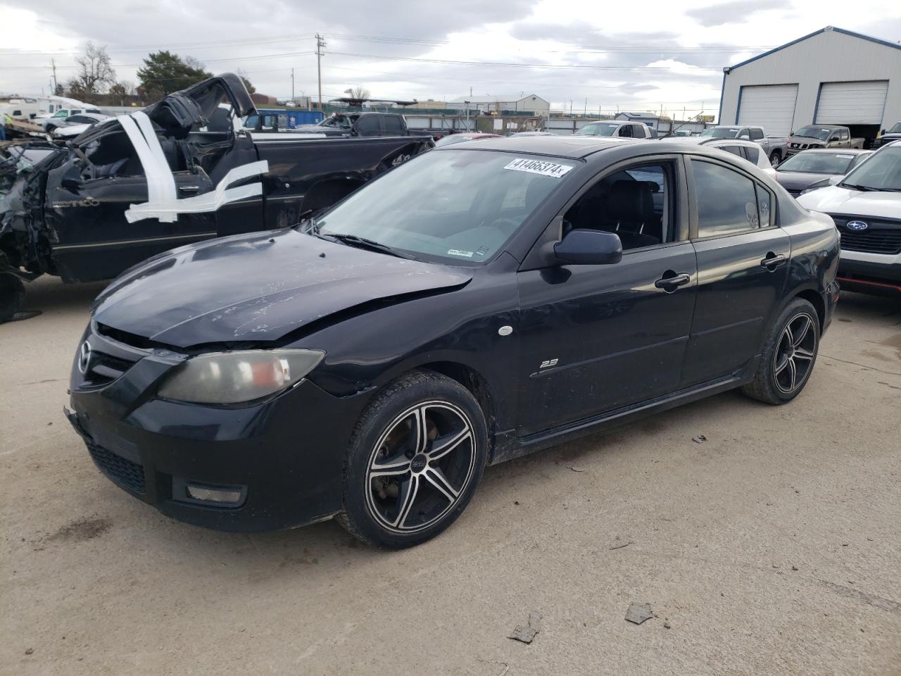 MAZDA 3 2007 jm1bk323x71726495