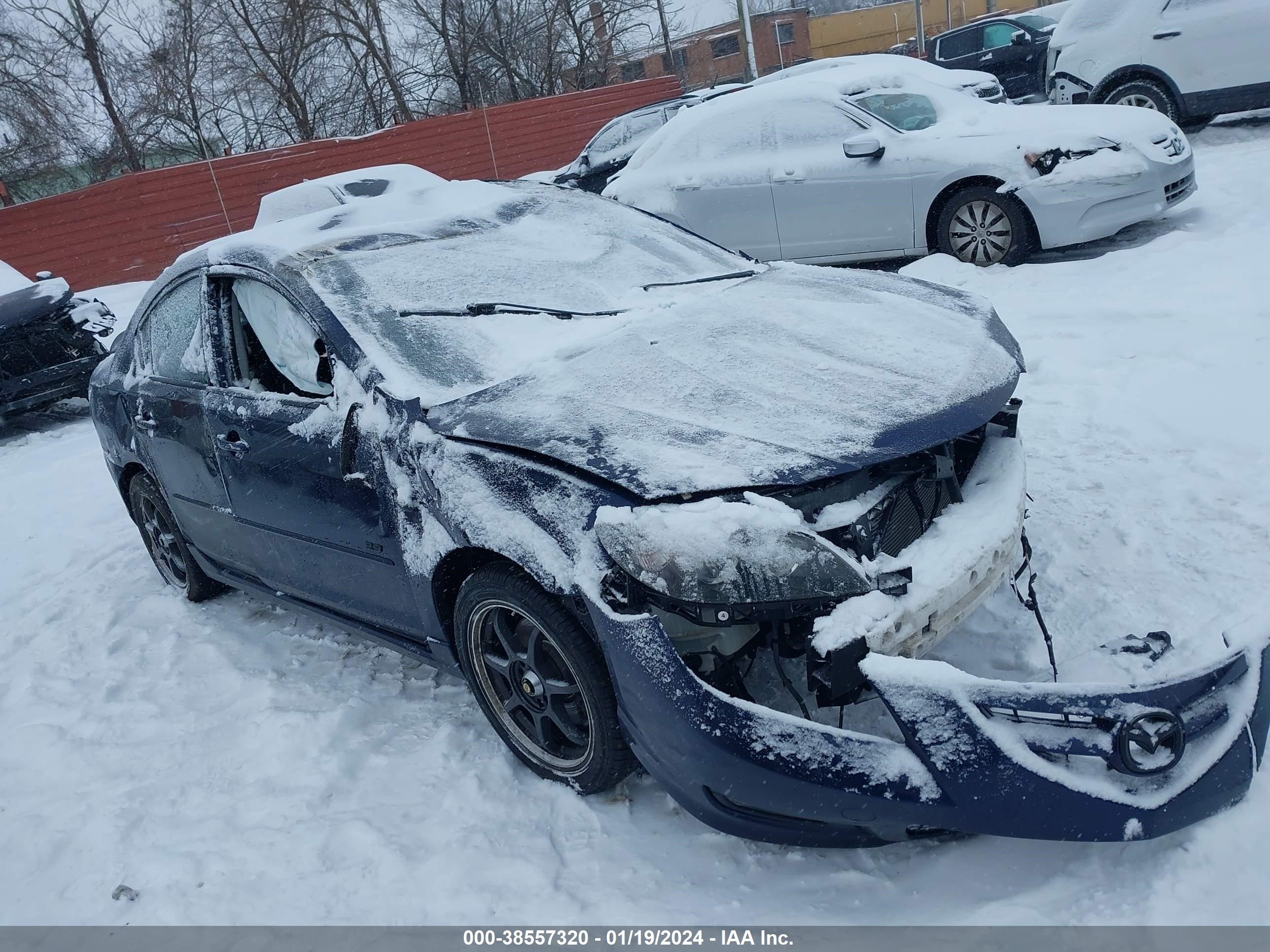 MAZDA 3 2008 jm1bk323x81150358