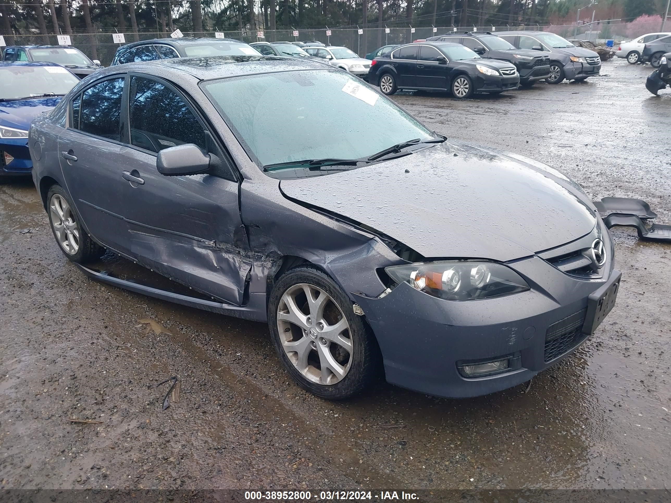 MAZDA 3 2008 jm1bk323x81814318