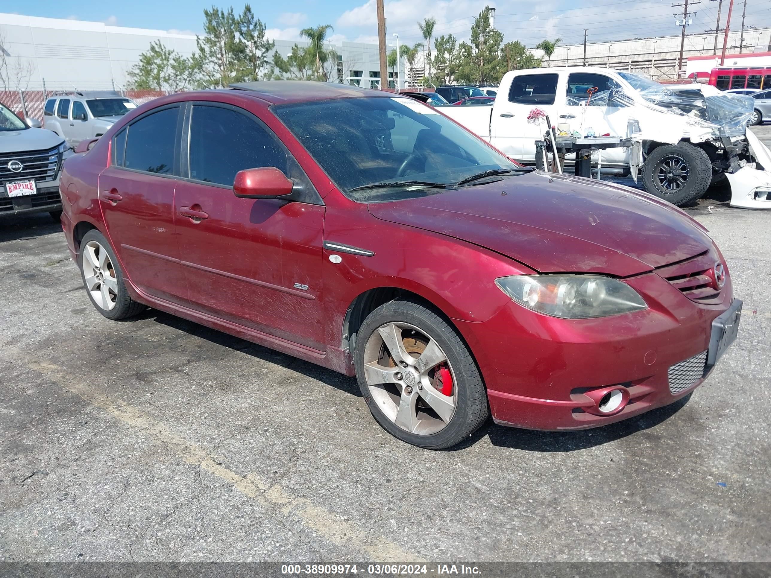 MAZDA 3 2006 jm1bk324461419539