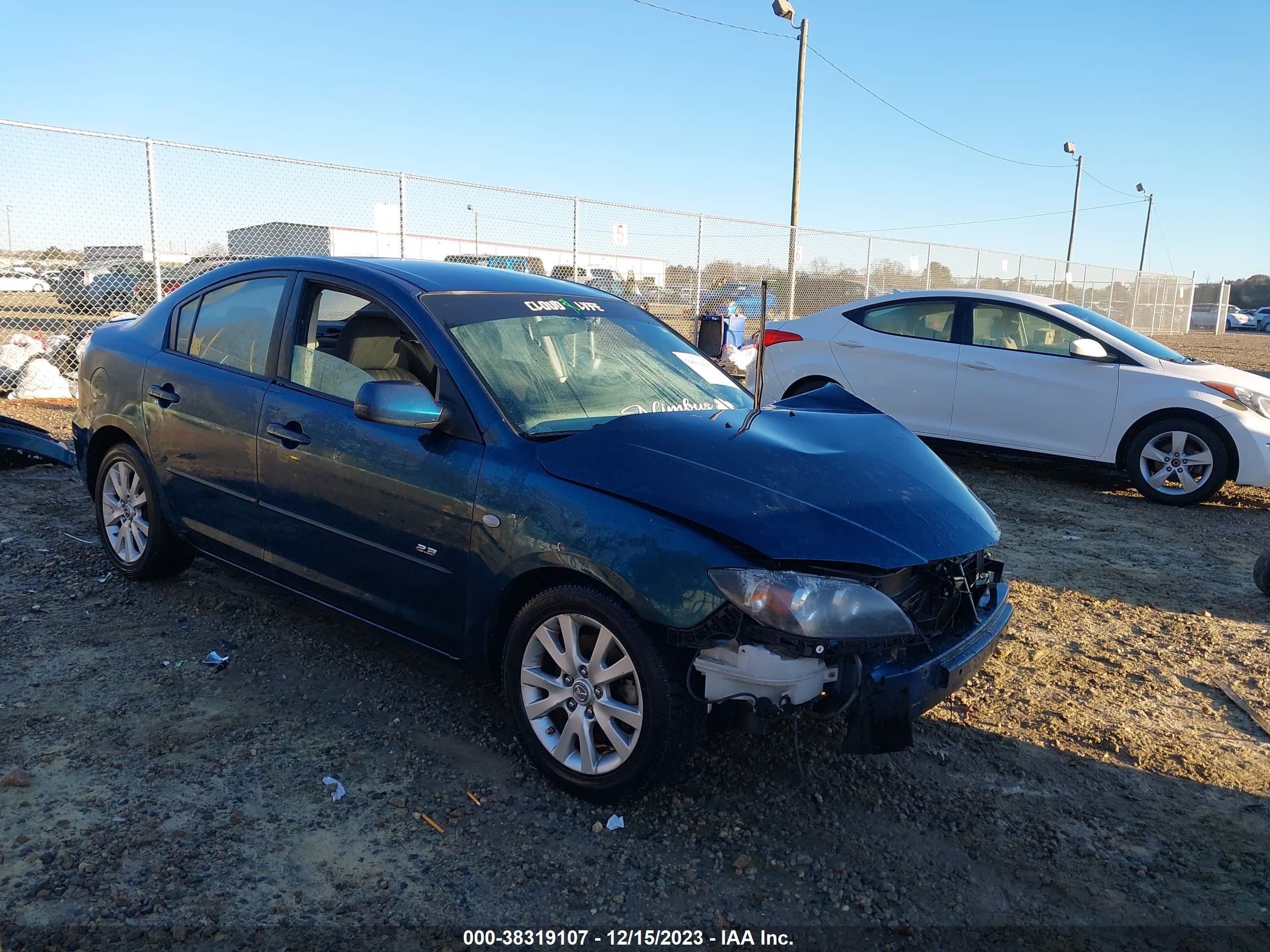 MAZDA 3 2008 jm1bk324581858994