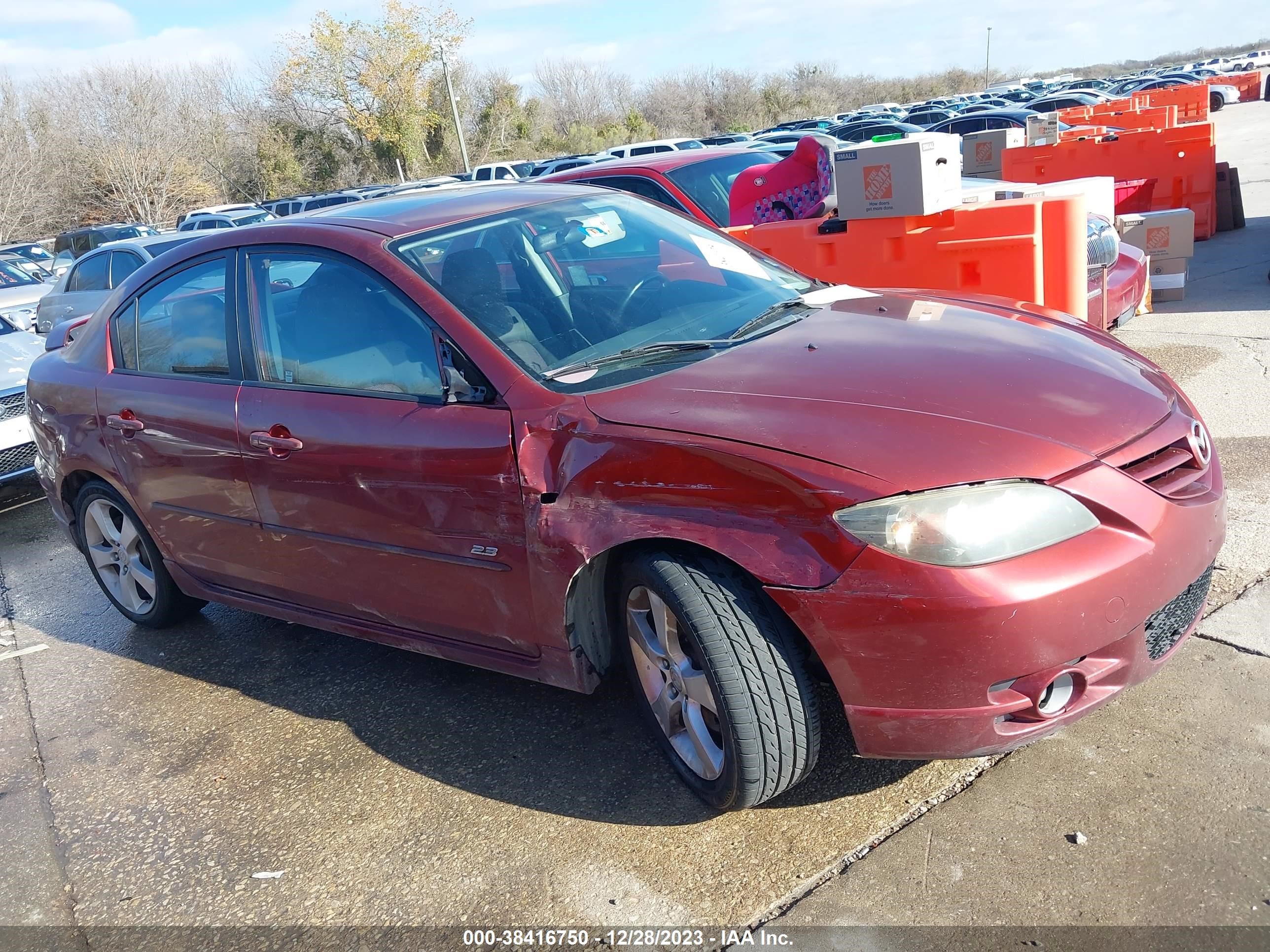 MAZDA 3 2006 jm1bk324861539036