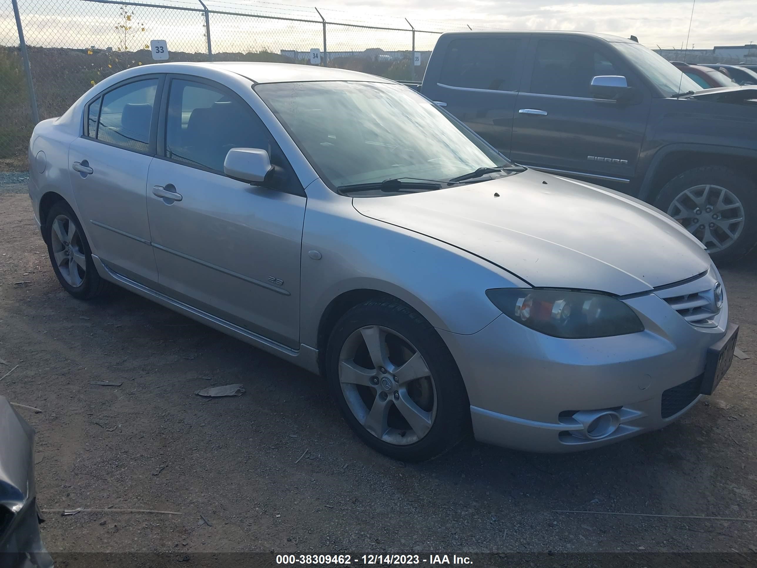 MAZDA 3 2006 jm1bk324861545208