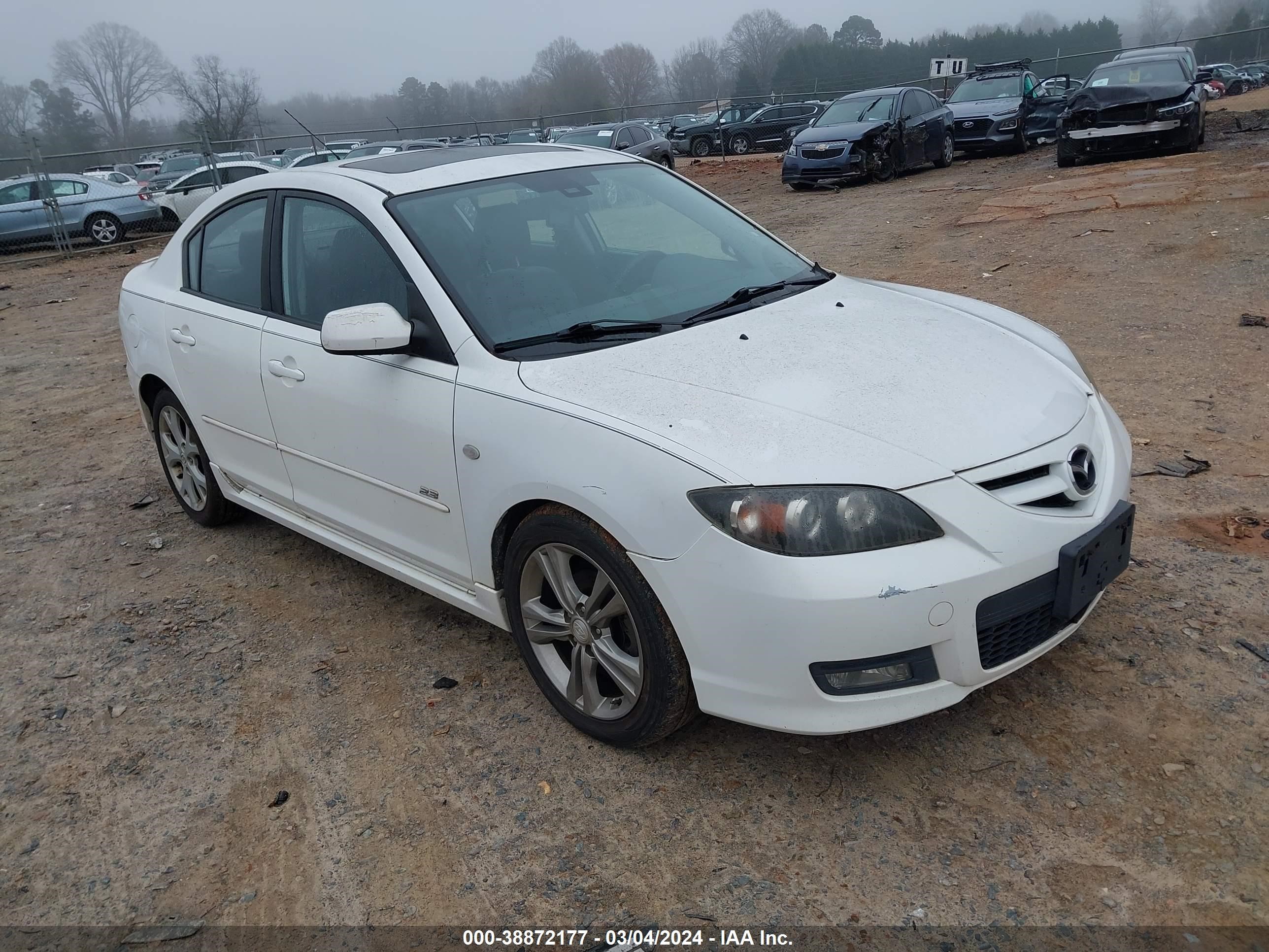 MAZDA 3 2008 jm1bk324881109848