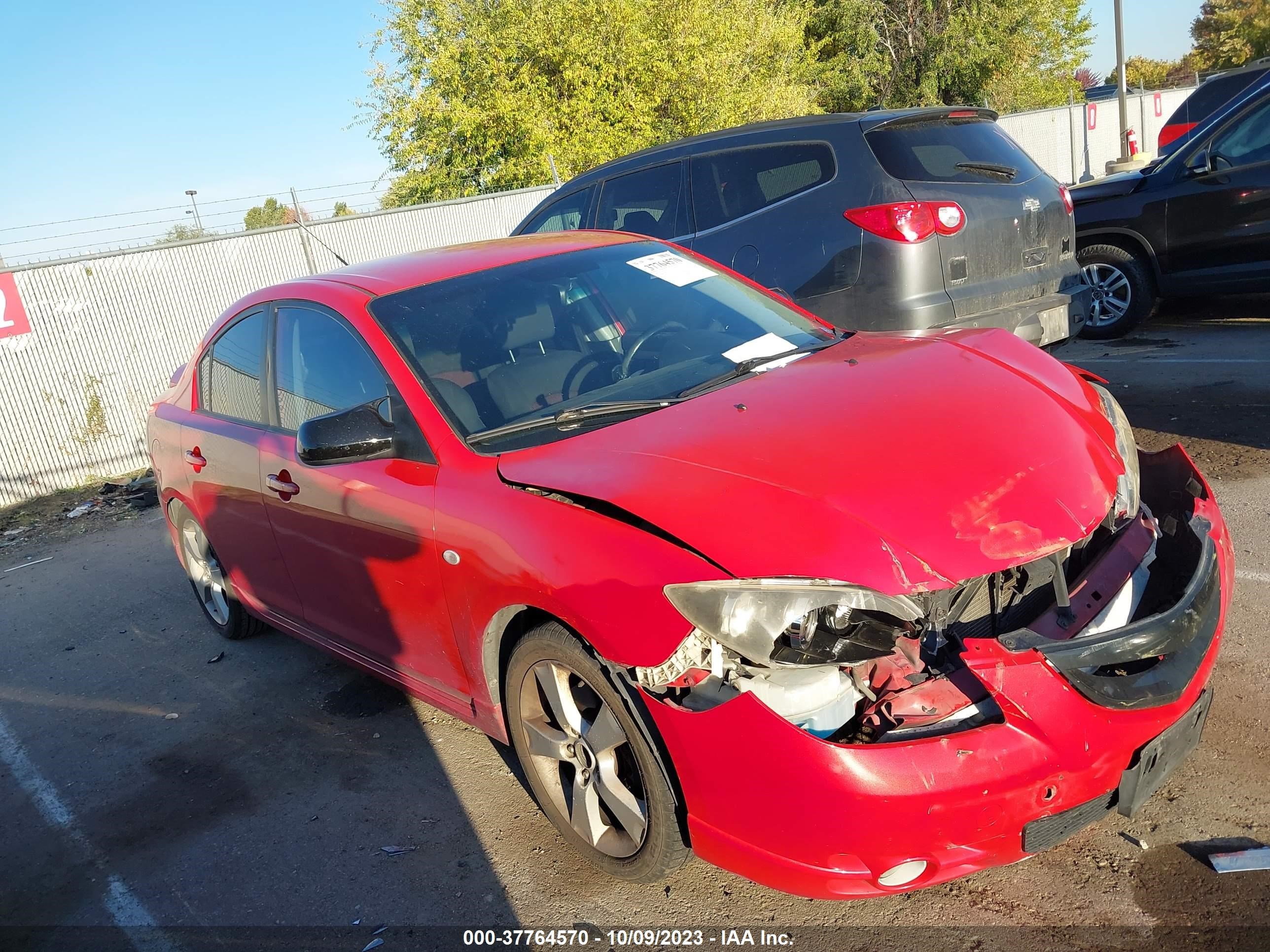 MAZDA 3 2006 jm1bk324961462726