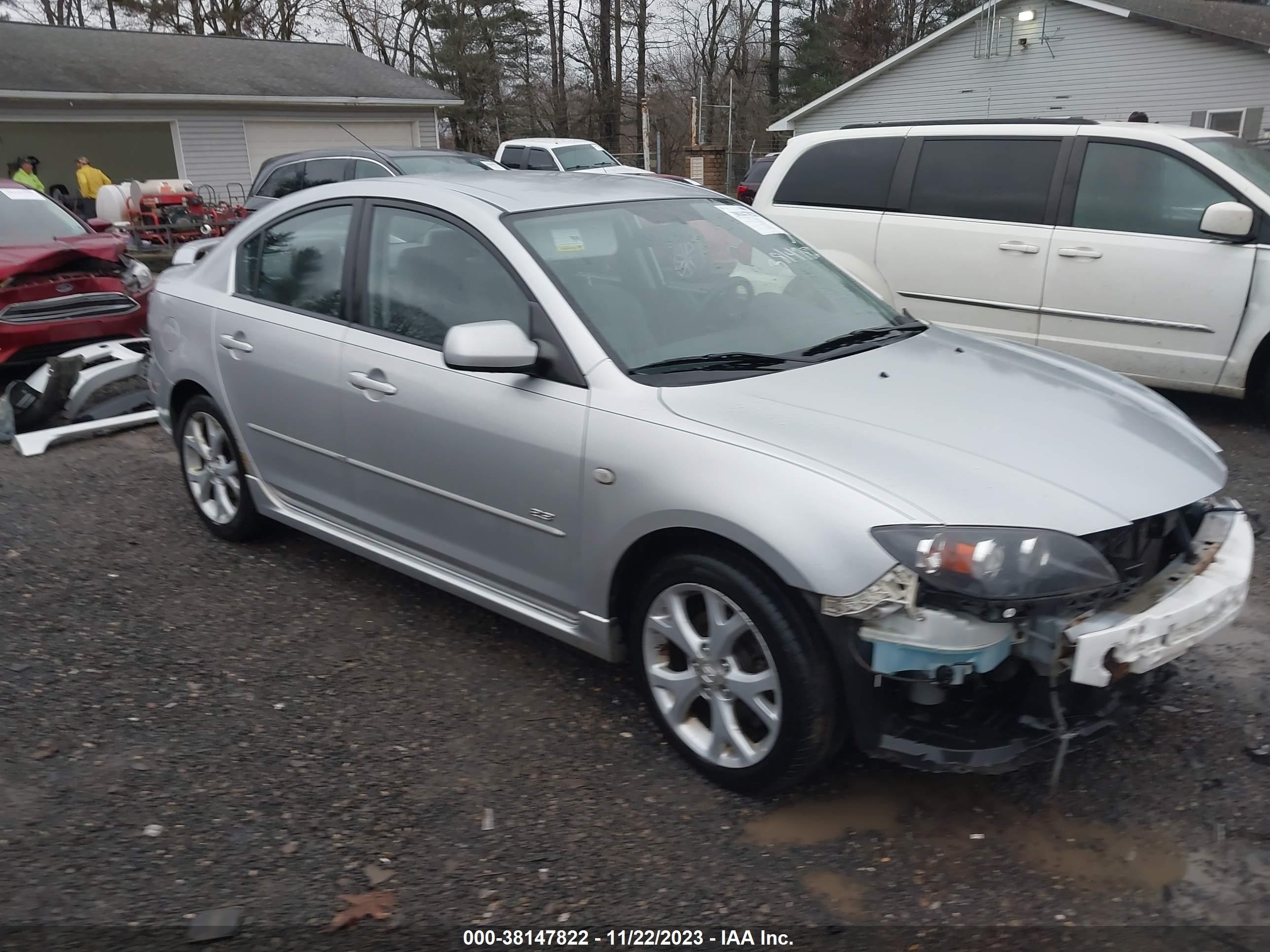 MAZDA 3 2007 jm1bk324x71654240