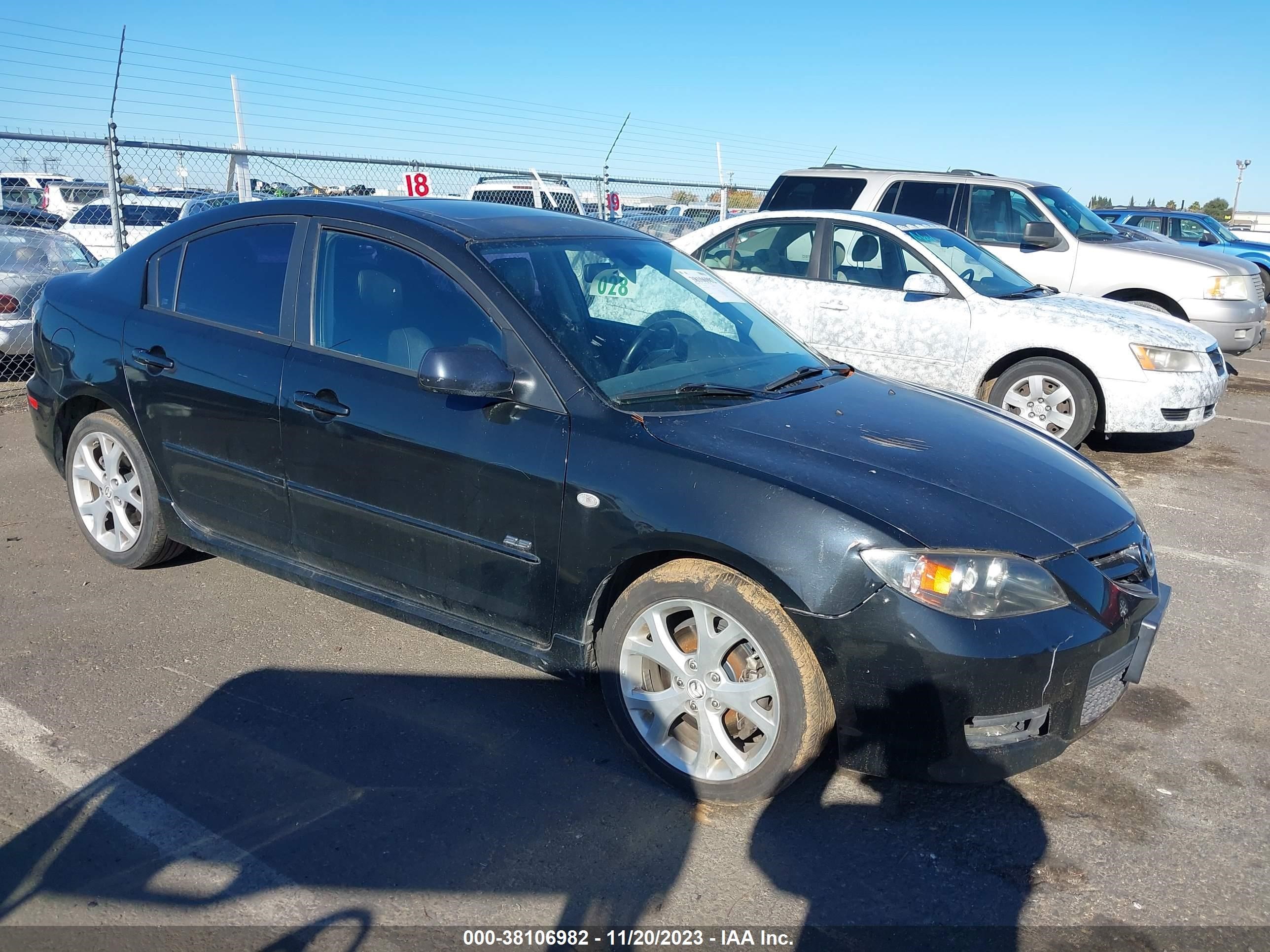 MAZDA 3 2008 jm1bk324x81794886