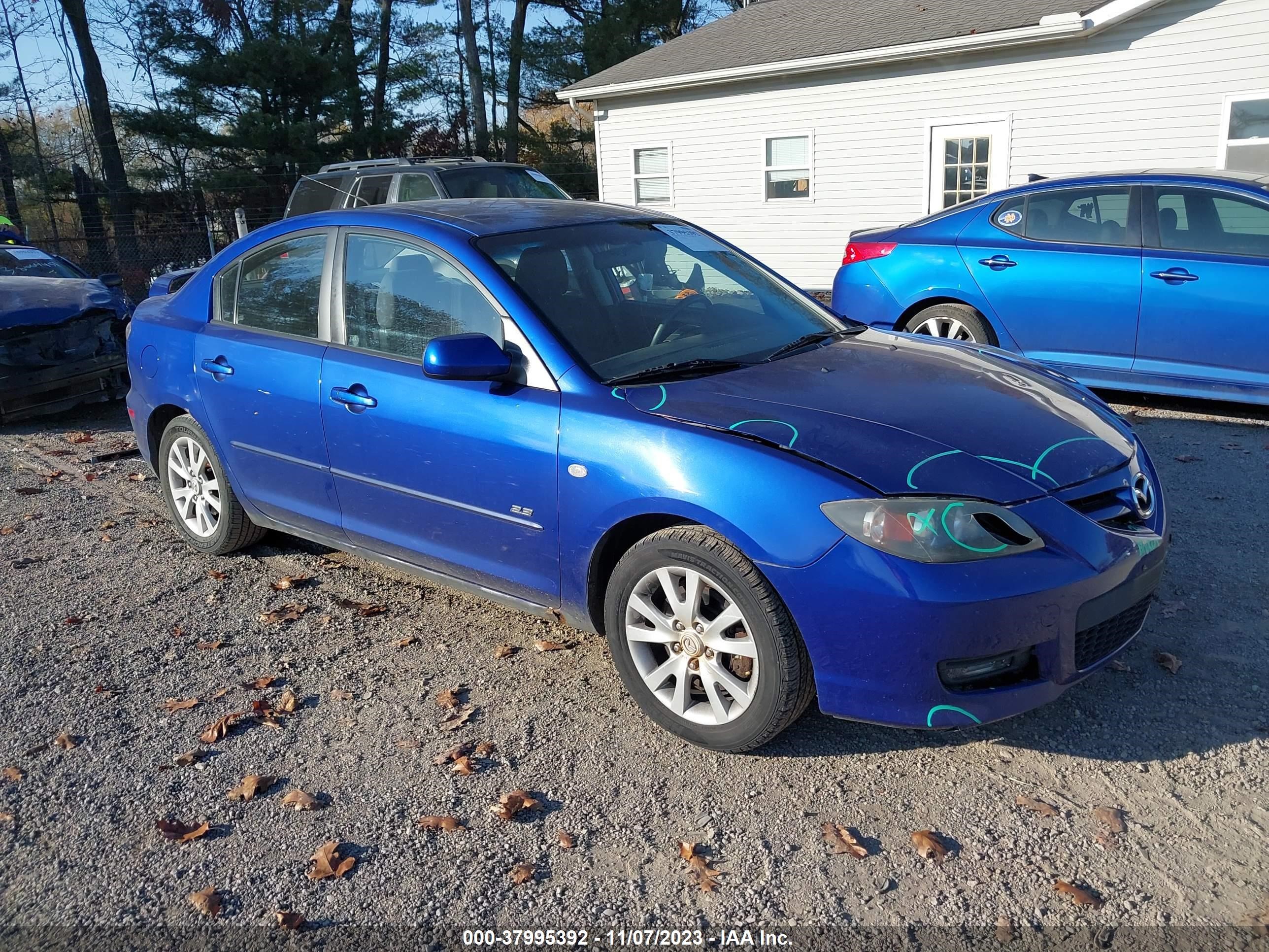 MAZDA 3 2008 jm1bk324x81868887