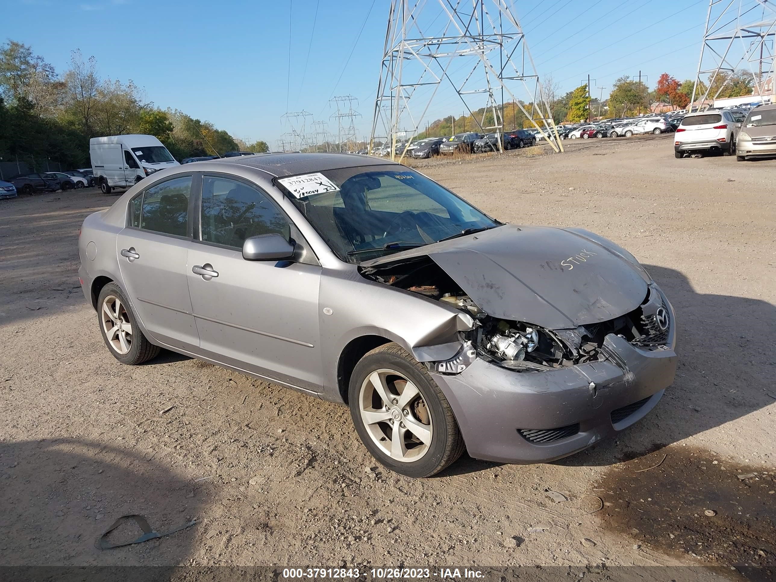 MAZDA 3 2006 jm1bk32f061457304