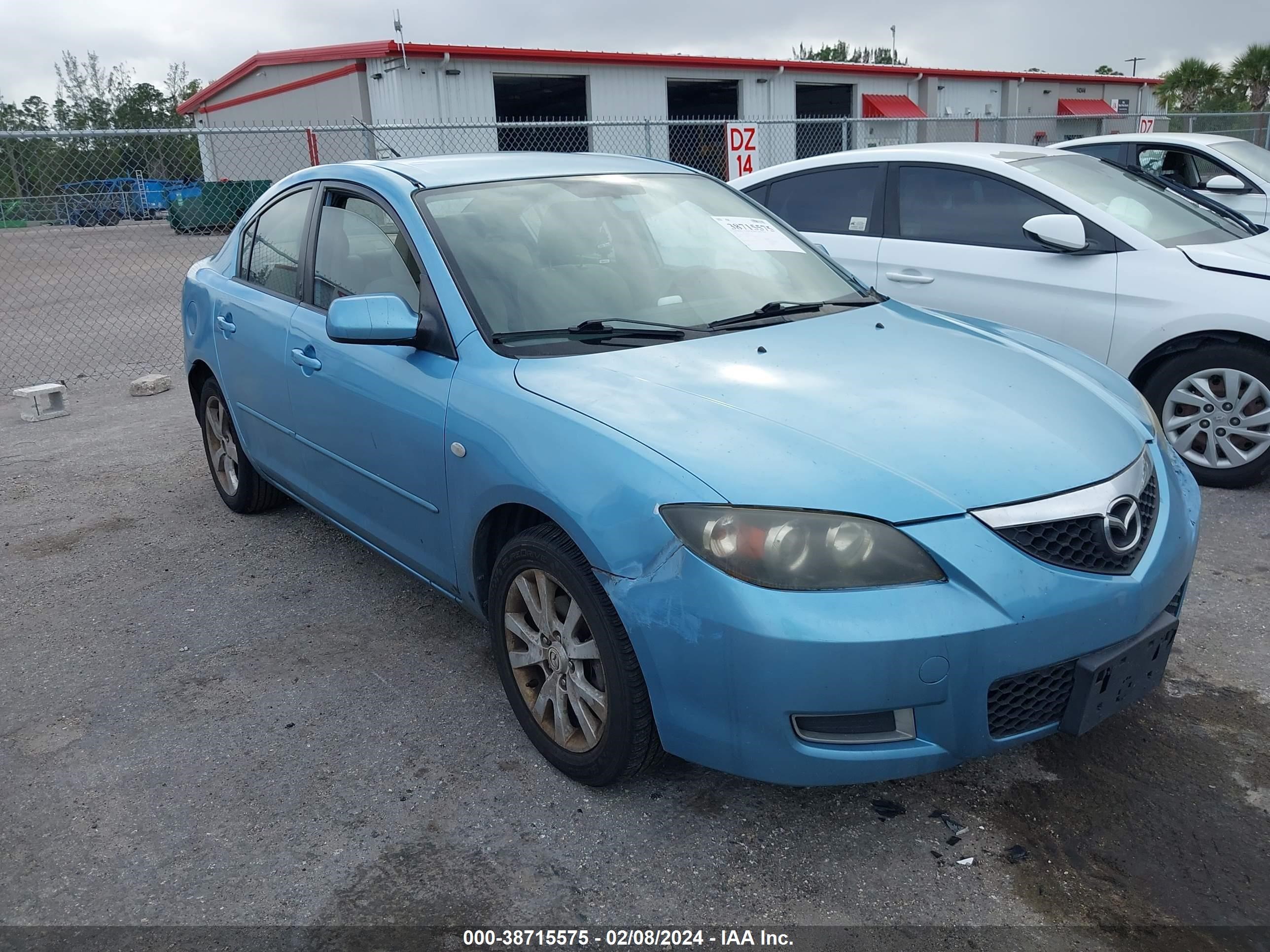 MAZDA 3 2007 jm1bk32f071695512