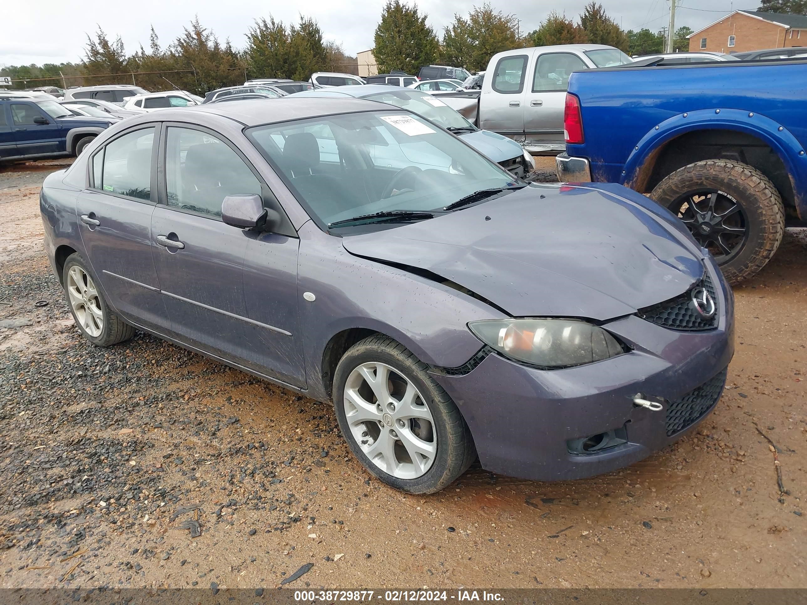 MAZDA 3 2008 jm1bk32f081148483