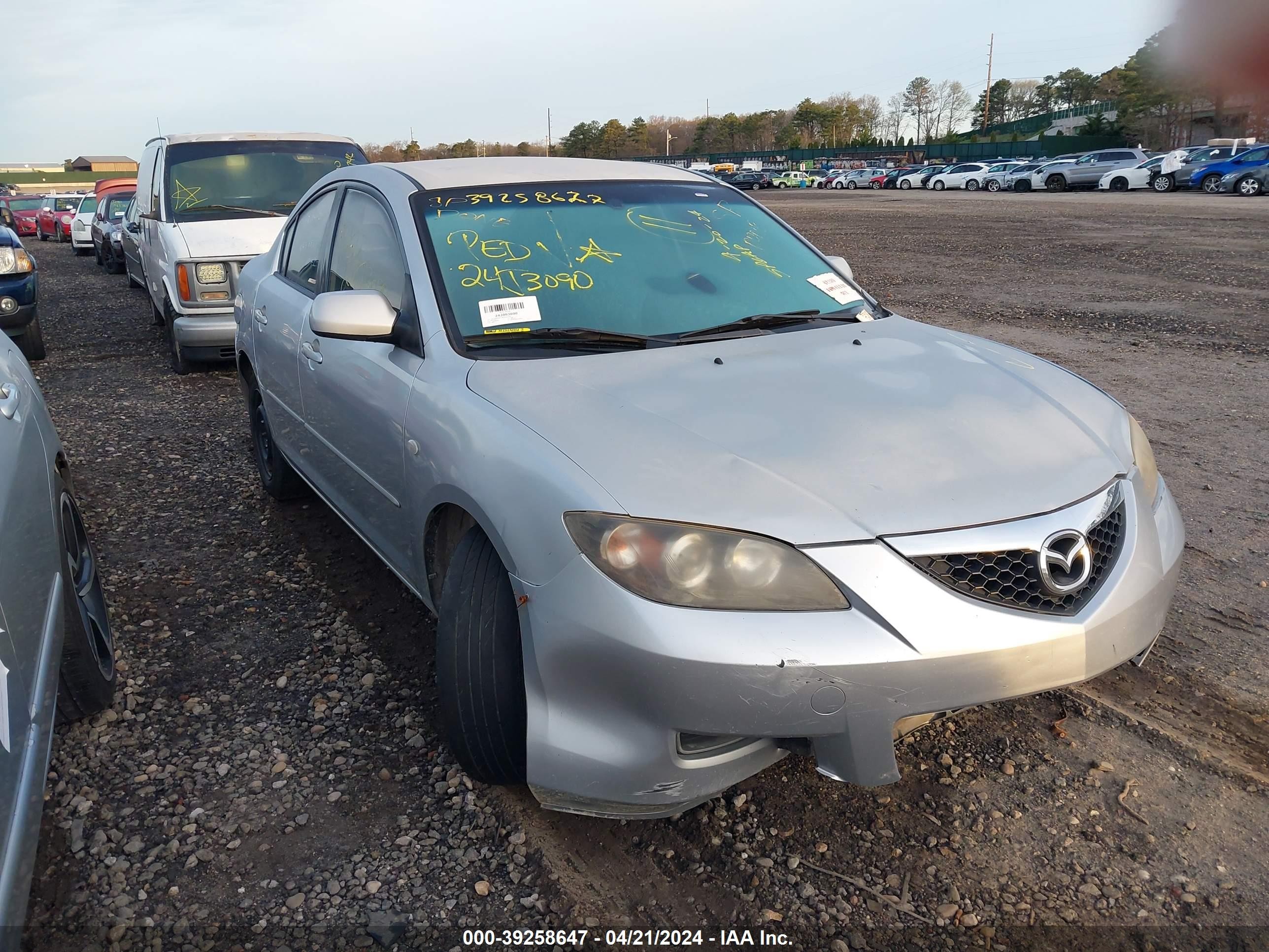 MAZDA 3 2009 jm1bk32f091192274