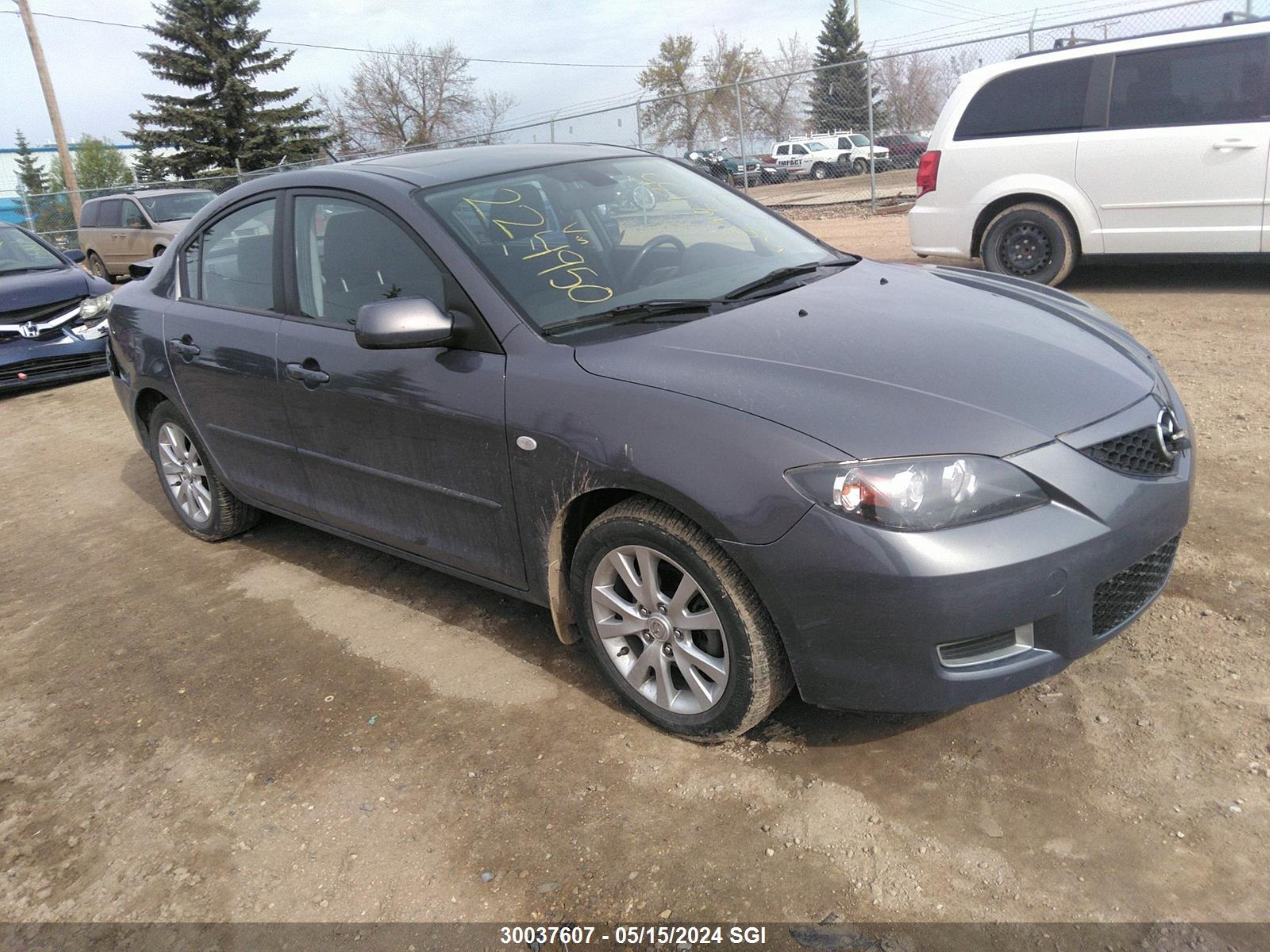 MAZDA 3 2009 jm1bk32f091224950