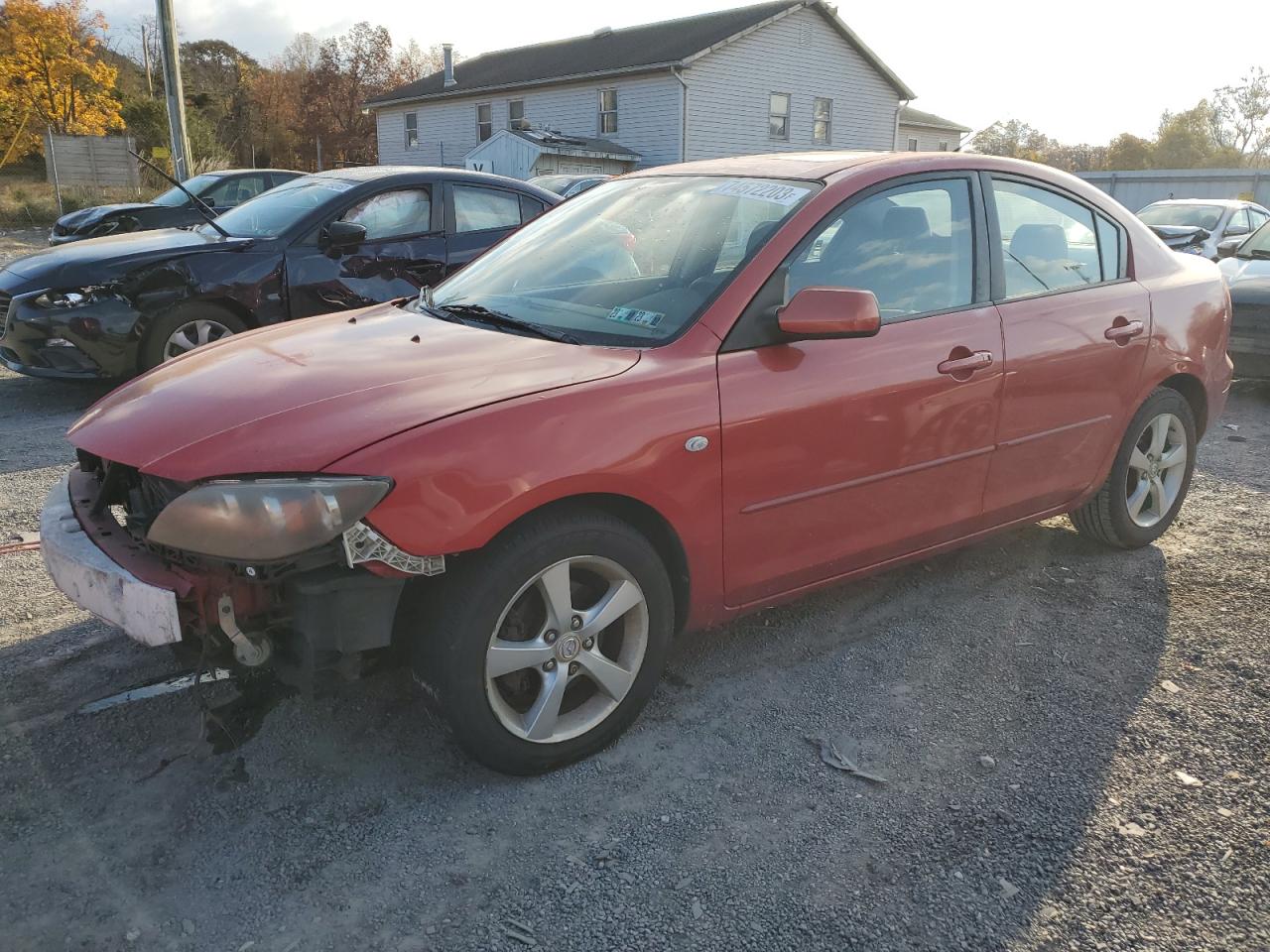 MAZDA 3 2006 jm1bk32f161400674