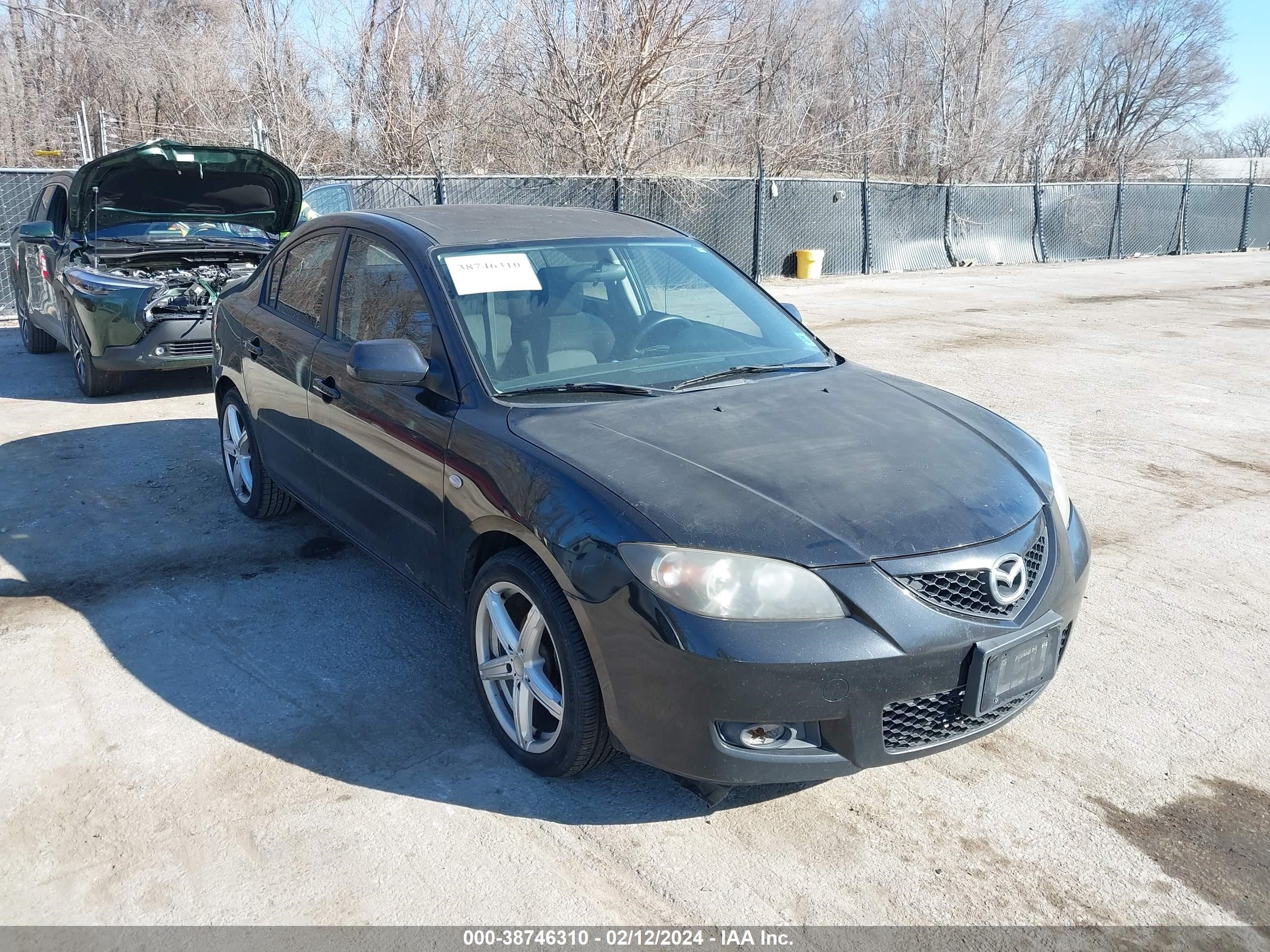 MAZDA 3 2008 jm1bk32f181128260