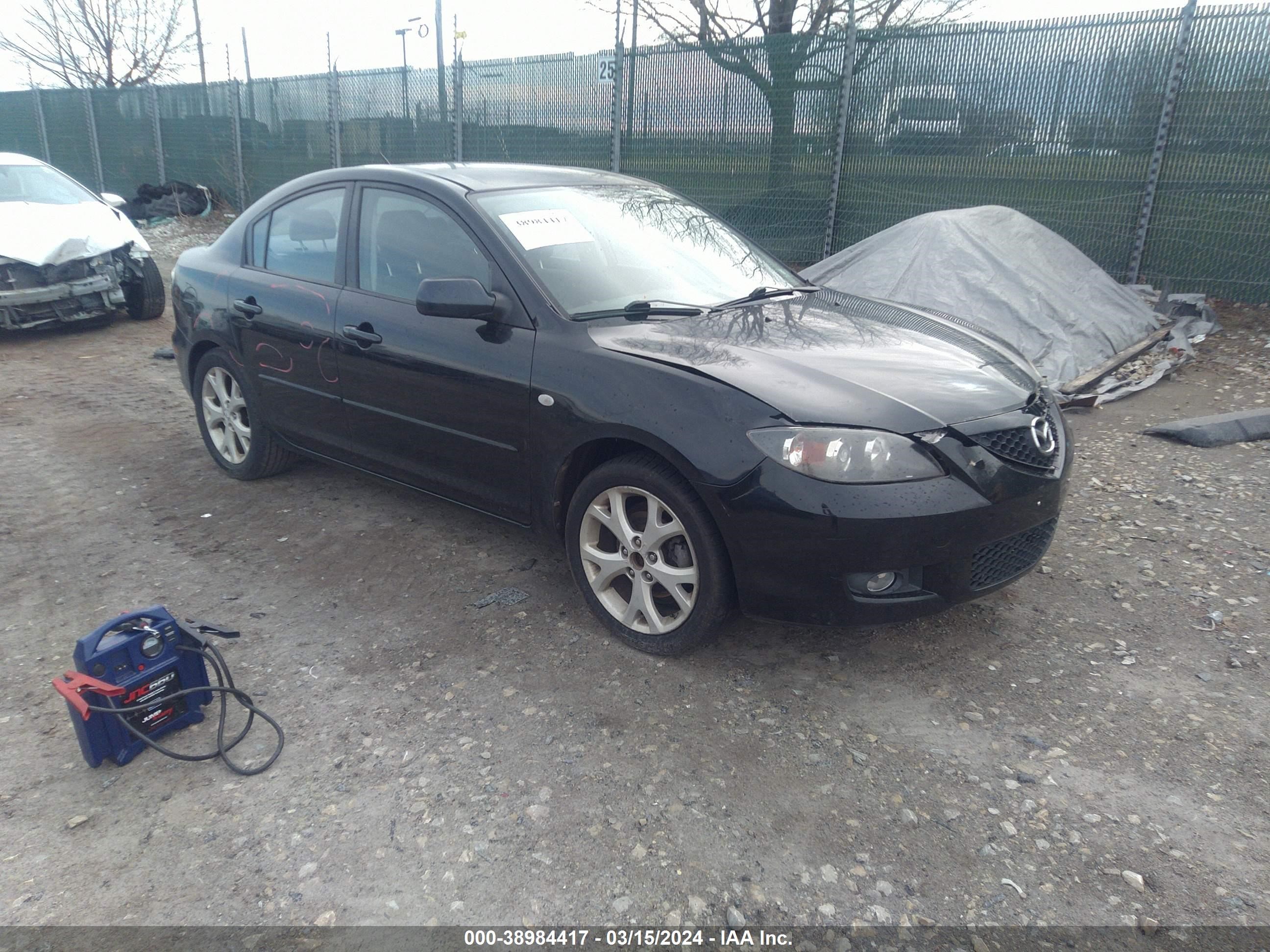 MAZDA 3 2008 jm1bk32f181154504