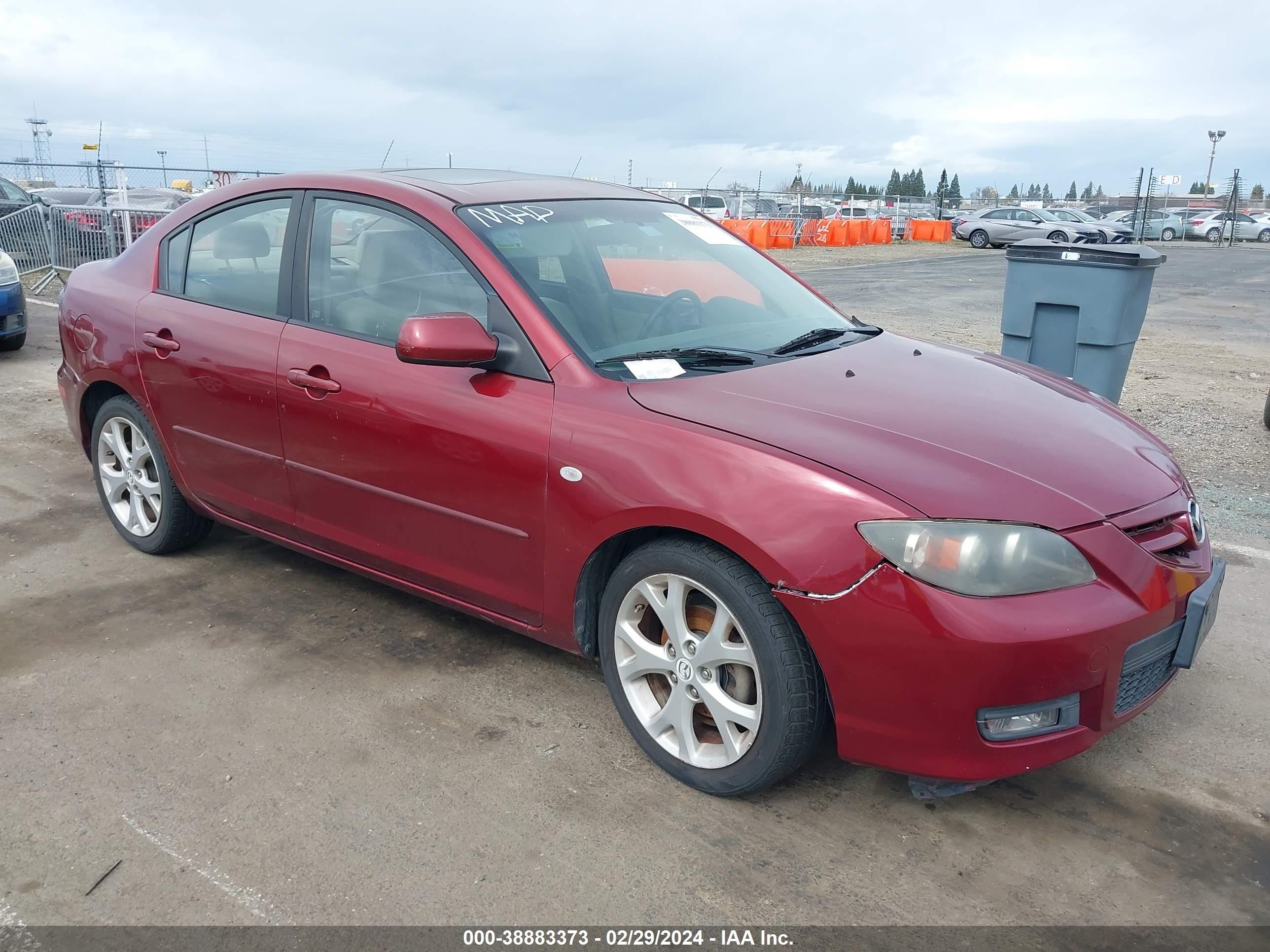 MAZDA 3 2008 jm1bk32f181186675